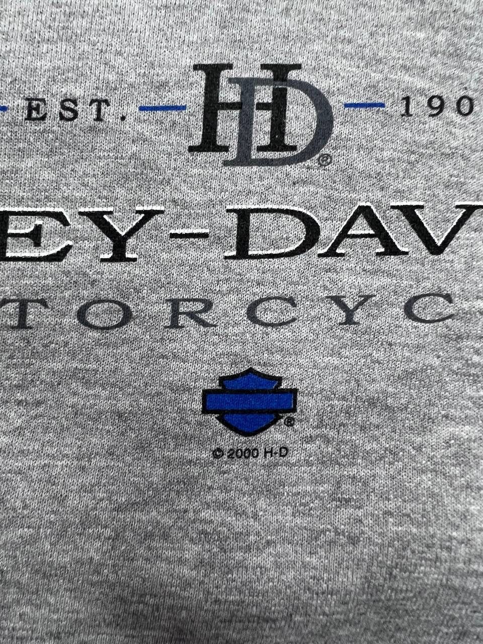 Harley Davidson × Vintage Crazy Vintage 90s Harley Davidson Sweatshirt Heavyweight Size US L / EU 52-54 / 3 - 4 Thumbnail