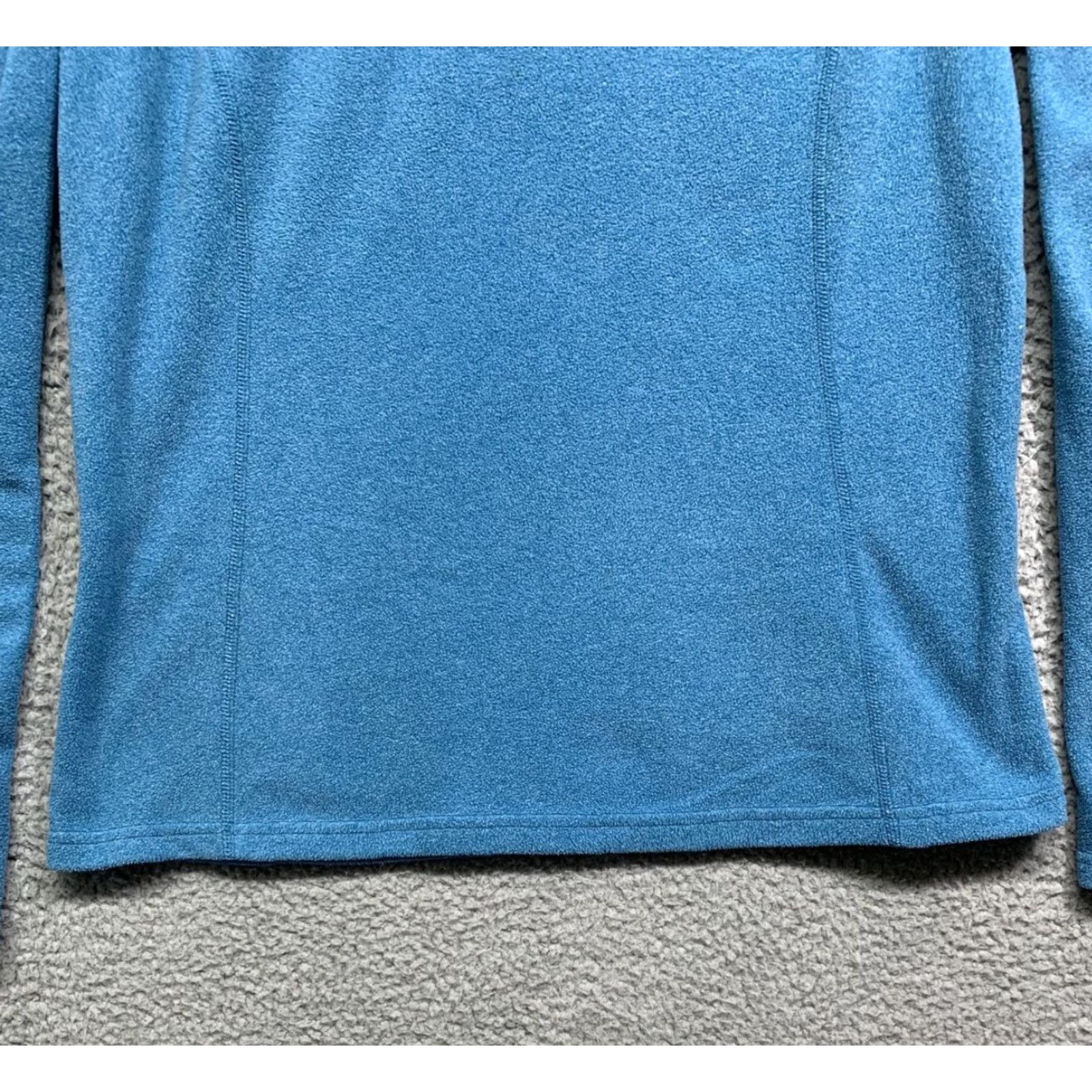 The North Face The North Face Women's Blue Long Sleeve 1/4 Zip Pullover Sweatshirt Size Large Size L / US 10 / IT 46 - 6 Thumbnail