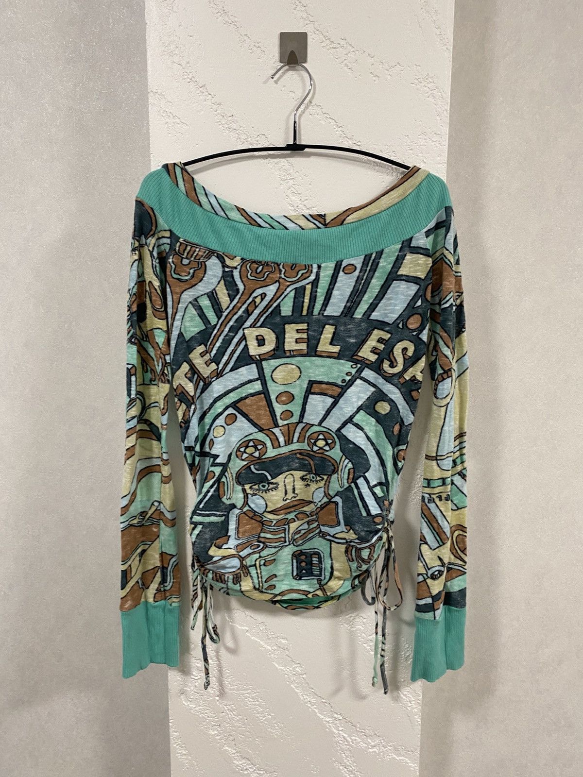 Diesel Diesel Art Over Print JPG Style Long Sleeve Size: L Size L / US 10 / IT 46 - 6 Thumbnail