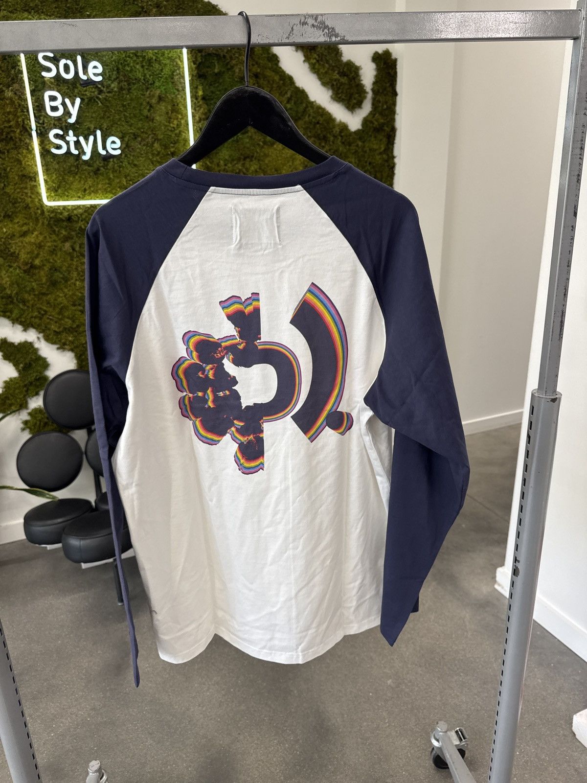B).Stroy × DENIM TEARS Denim Tears Bstroy Tears Baseball Tee
