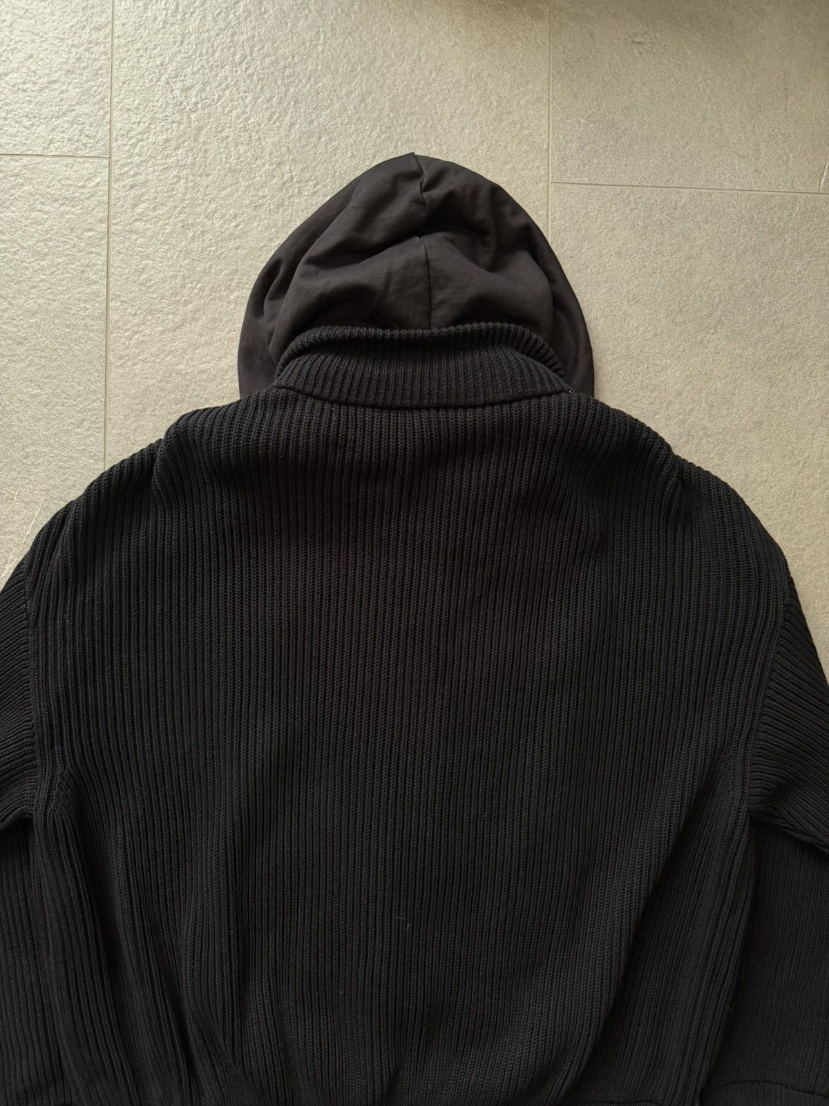Balenciaga [Sample] 3000$ Spring24 Sample Layered hooded knitwear Size US XL / EU 56 / 4 - 11 Thumbnail