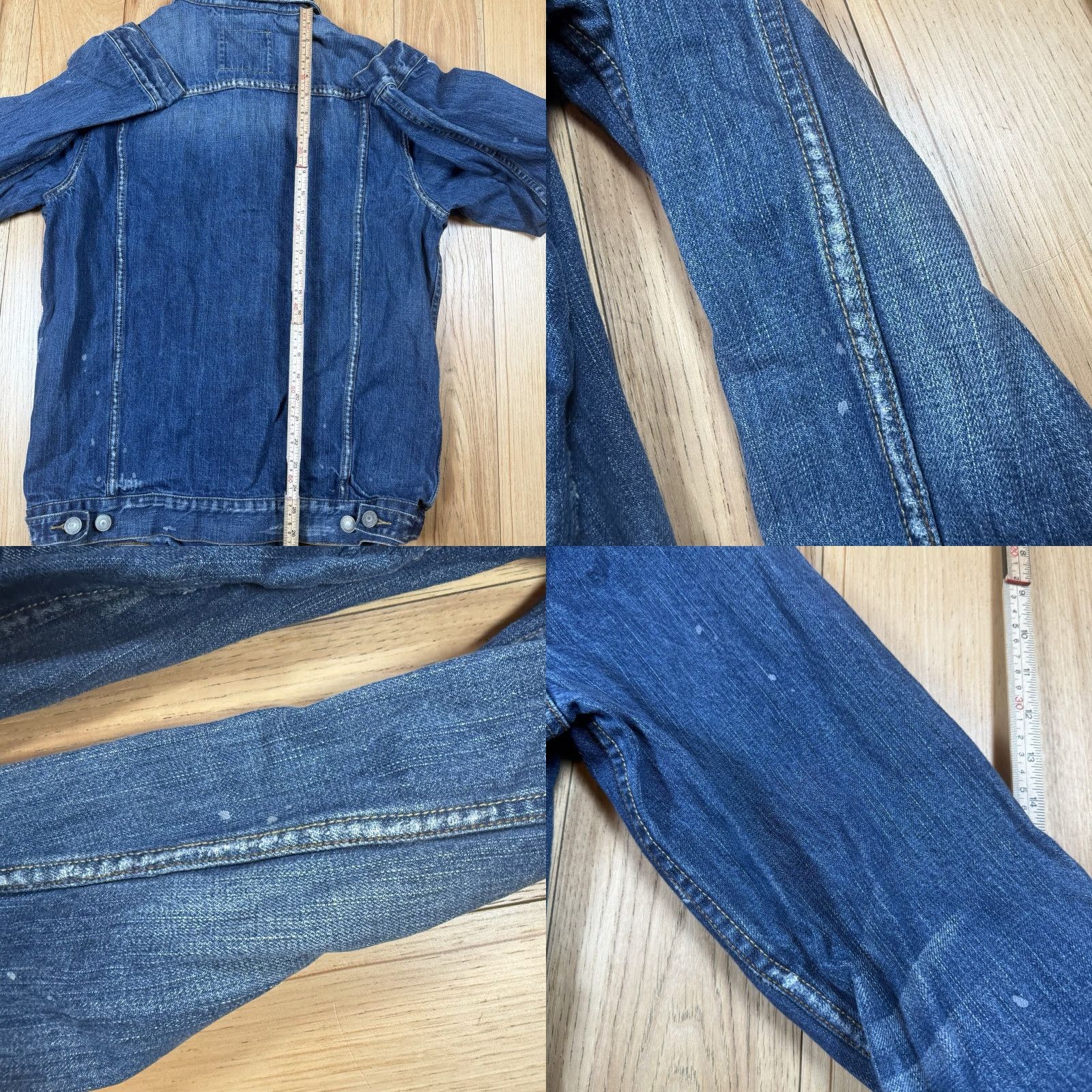 American Eagle Outfitters VINTAGE American Eagle Outfitters Denim Jean Jacket Mens L Blue Button Bomber Jacket Mens Blue Denim Cotton Outer Shell Regular Size L Mens Size US 33 - 8 Thumbnail