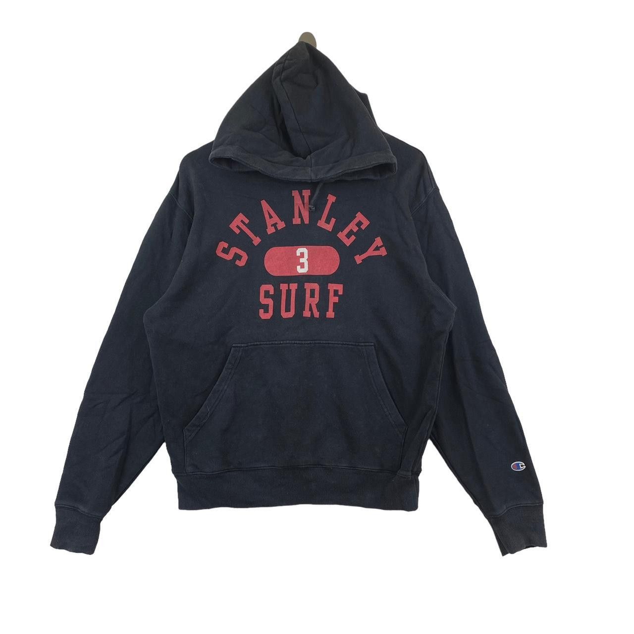 Champion CHAMPION USA STANLEY SURF Pullover Hoodie Sweatshirt Size L / US 10 / IT 46 - 1 Thumbnail
