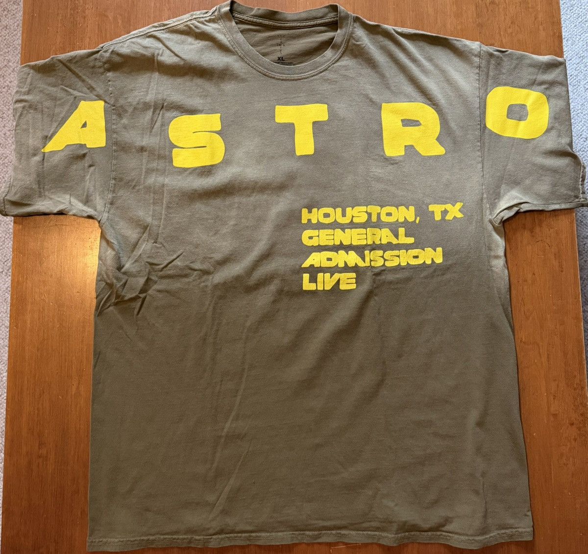 Travis Scott RARE Travis Scott AstroFest Men’s XL Tee Size US XL / EU 56 / 4 - 1 Thumbnail