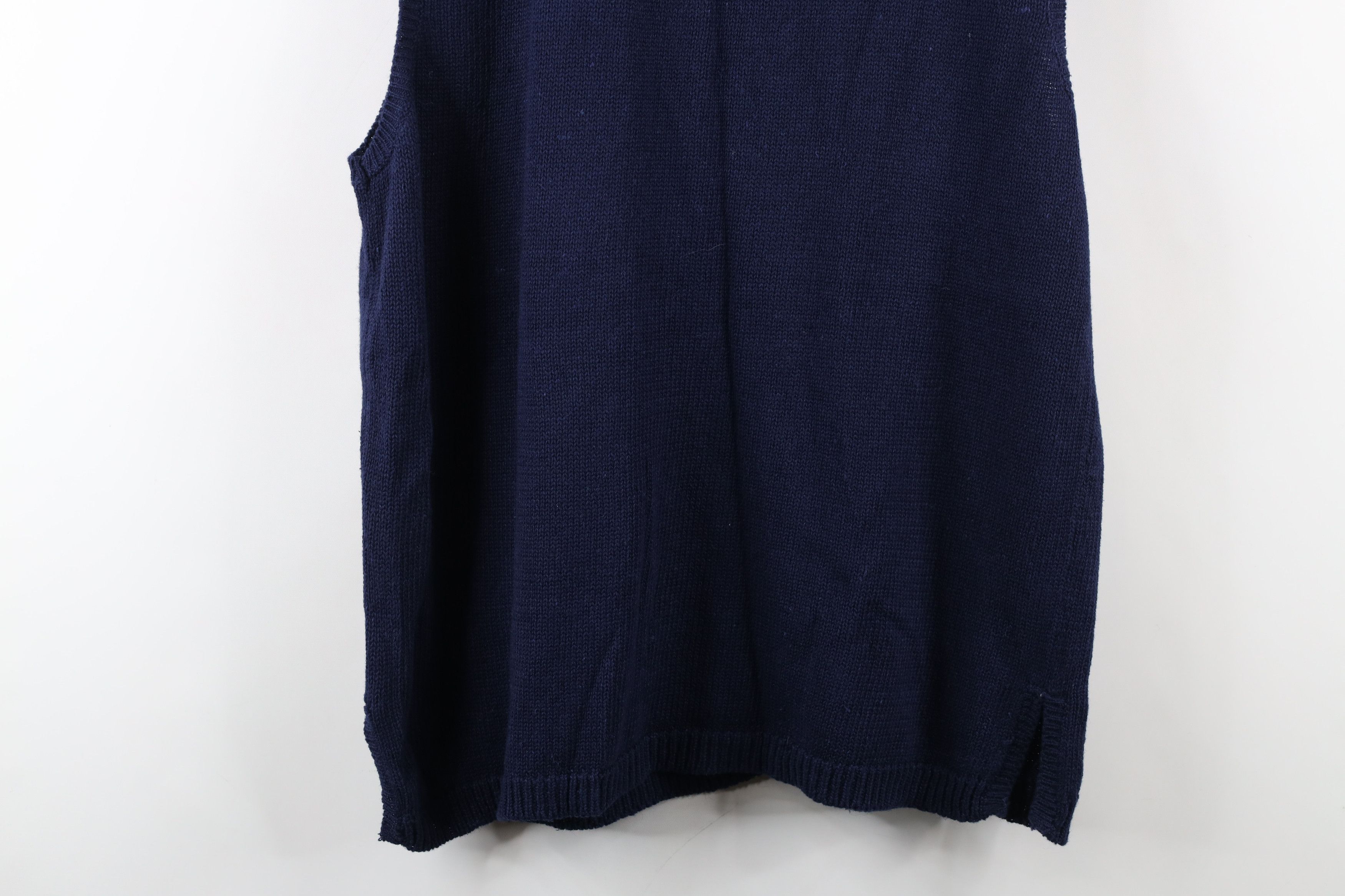 Vintage Deadstock Vintage 90s Streetwear Cardigan Sweater Vest Size XL / US 12-14 / IT 48-50 - 15 Thumbnail