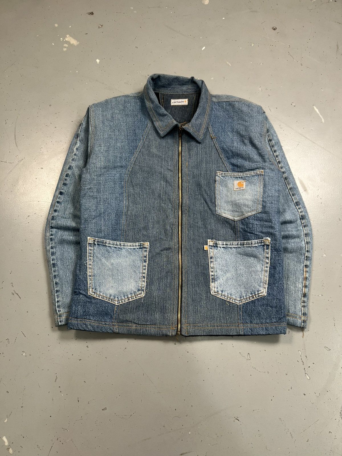 Carhartt Vintage custom up cycle Carhartt jacket - l Size US M / EU 48-50 / 2 - 1 Thumbnail