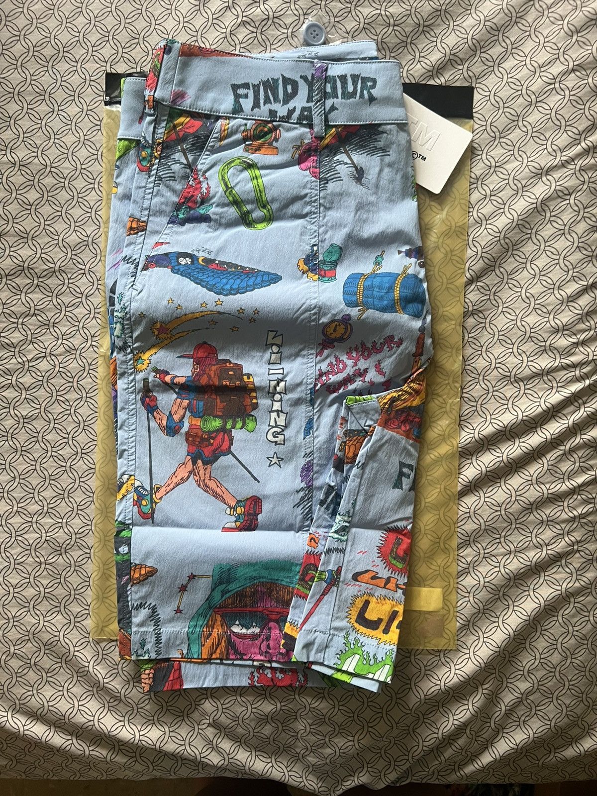 Li-Ning × Market (Chinatown) Market x Li-ning “Find Your Way” Shorts SMALL Size US 30 / EU 46 - 4 Thumbnail