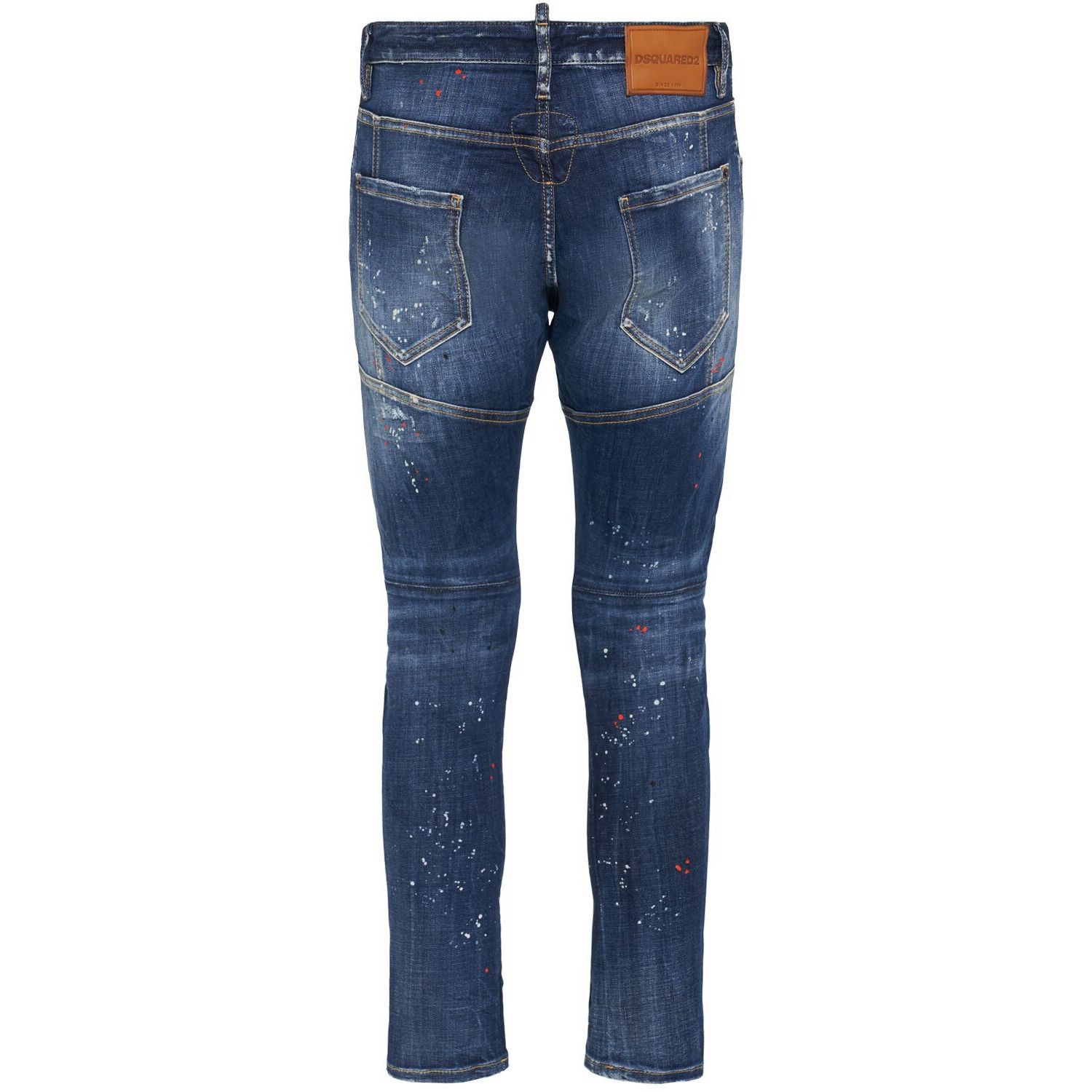 Dsquared2 DSQUARED2 Tidy Biker Navy Jeans New & Authentic (Men's size: Size US 30 / EU 46 - 2 Thumbnail