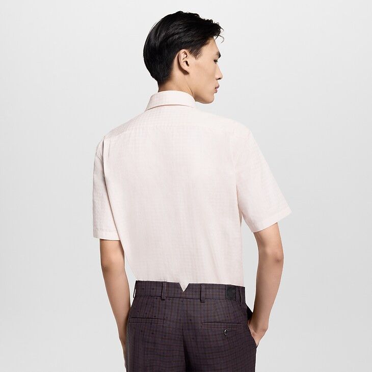 Louis Vuitton Short-Sleeved Classic Shirt - 38 M Size 38R - 5 Thumbnail