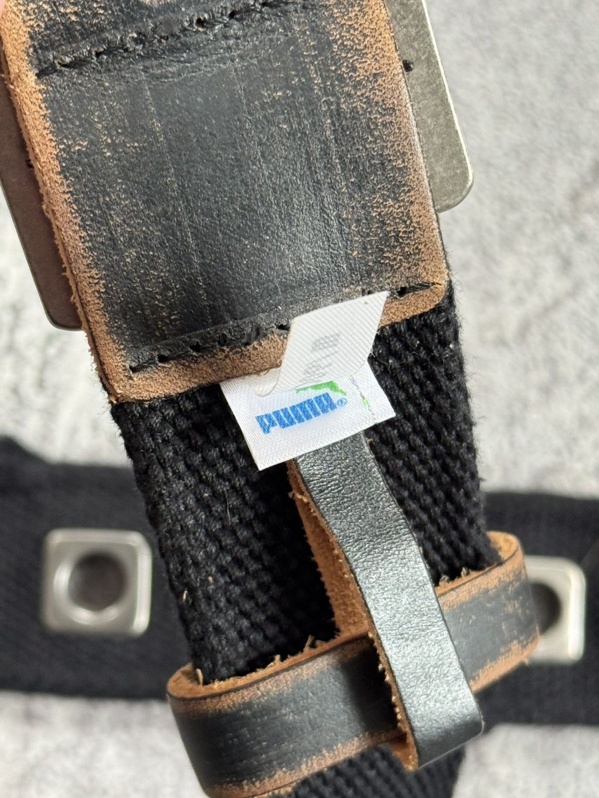 Puma Puma Retro Distressed style Y2K Avantgarde belt L.G.B. Size ONE SIZE - 9 Thumbnail
