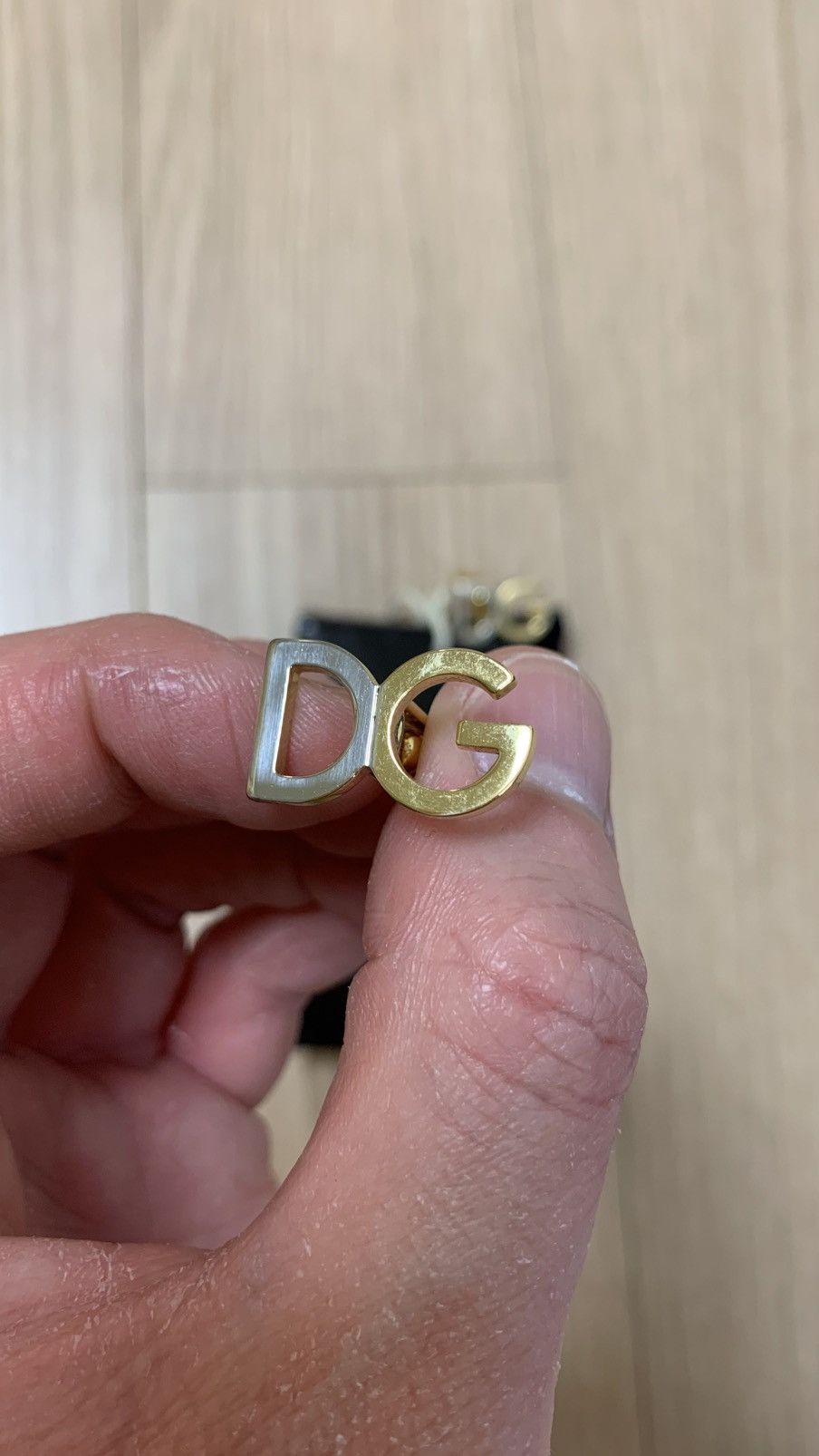 Dolce & Gabbana Dolce & Gabbana Gold Silver DG Cufflinks Size ONE SIZE - 2 Thumbnail
