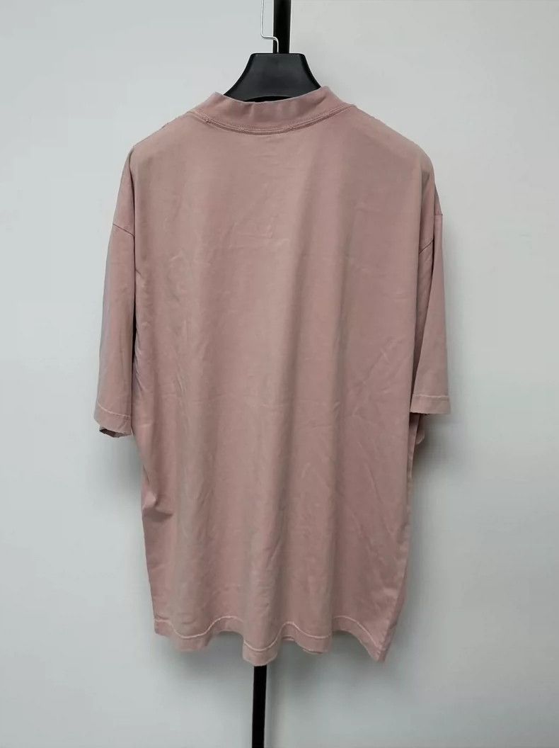 Balenciaga Balenciaga Monogrammed Crew Neck Pullover Short Sleeve Dro Size US M / EU 48-50 / 2 - 2 Thumbnail