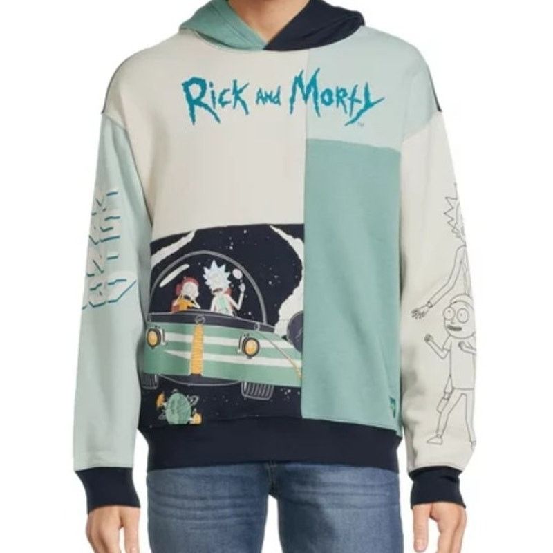 Dee And Ricky Rick And Morty Mens Graphic Hoodie Sweatshirt Sz S Cartoon Size S / US 4 / IT 40 - 1 Thumbnail