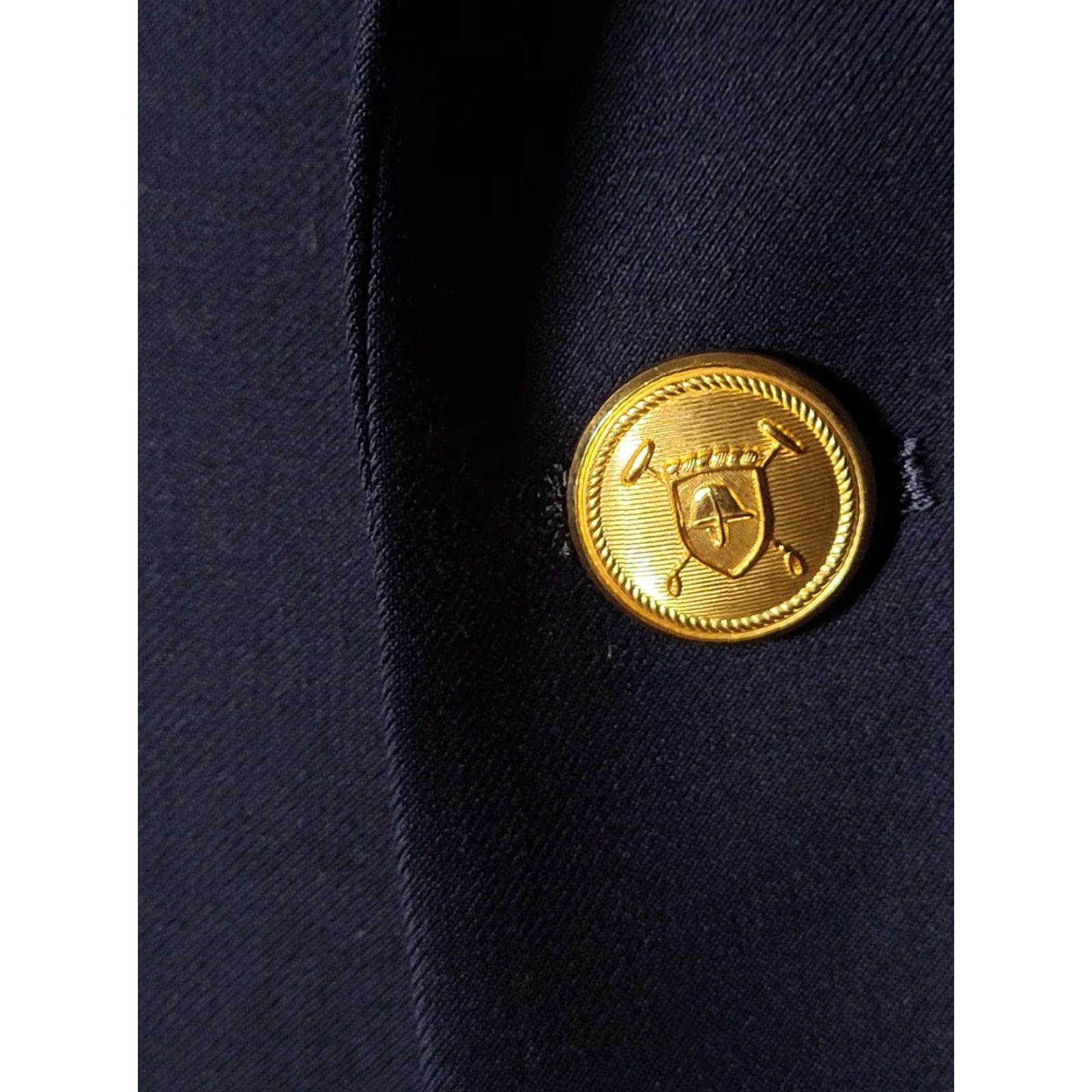 Ralph Lauren Ralph Lauren Blazer Wool Polyester Navy Blue 42L Mens Two-Button Notch Lapel Long Single-Breasted 1 Vent Solid Vintage? No (avoid extra) Size US XL / EU 56 / 4 - 4 Thumbnail