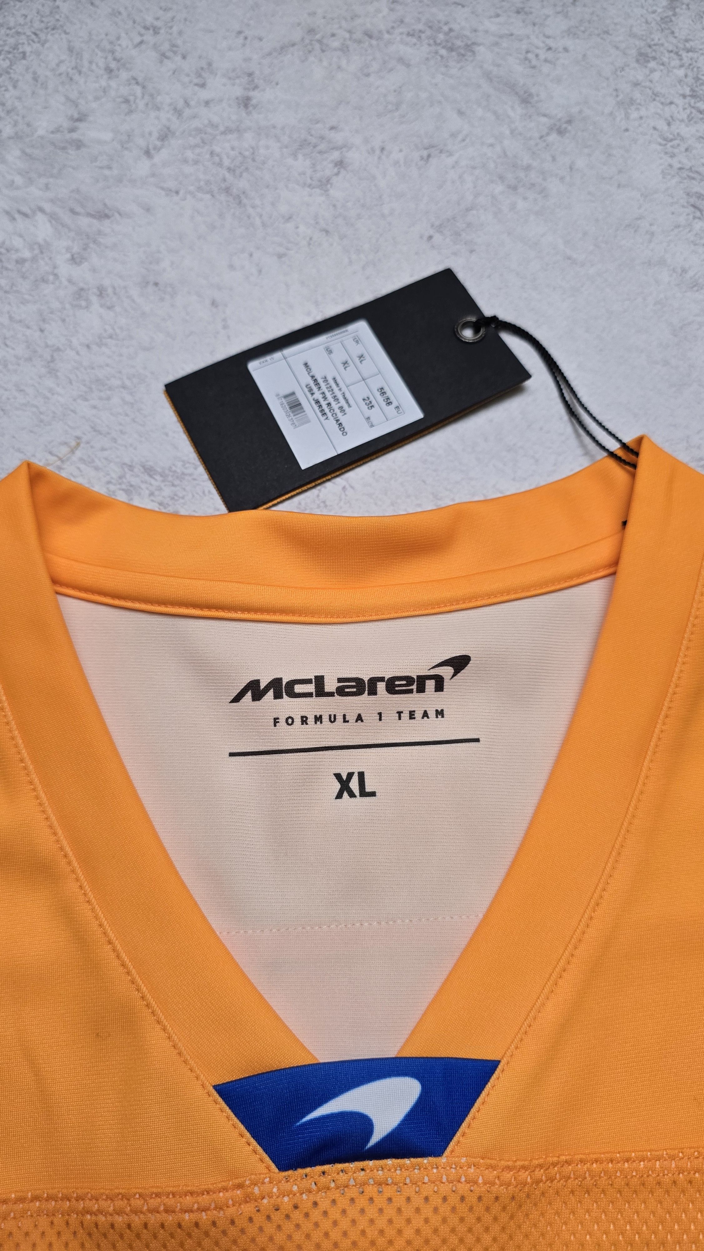 Other McLaren F1 Daniel Ricciardo #3 Papaya Racing Jersey Size US XL / EU 56 / 4 - 12 Thumbnail