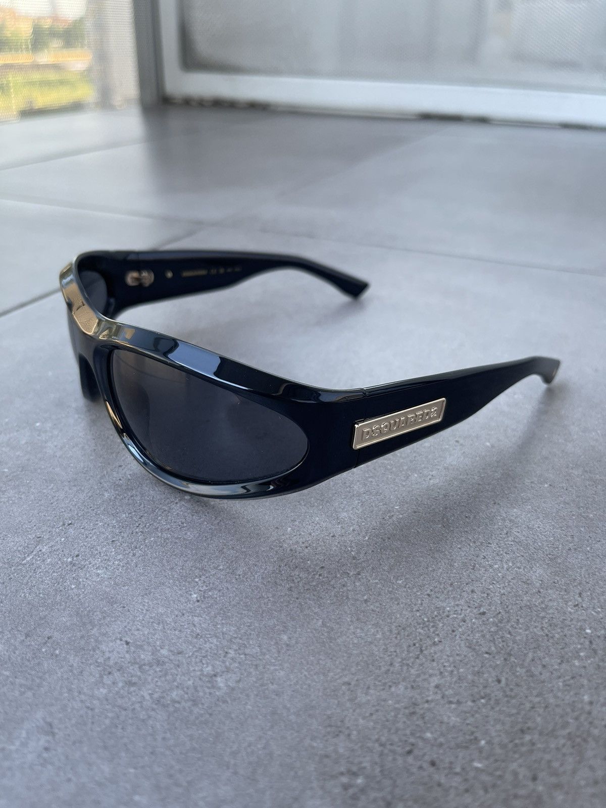 !DS! SS23 Dsquared2 D2 0101/S Black RIde Sunglasses