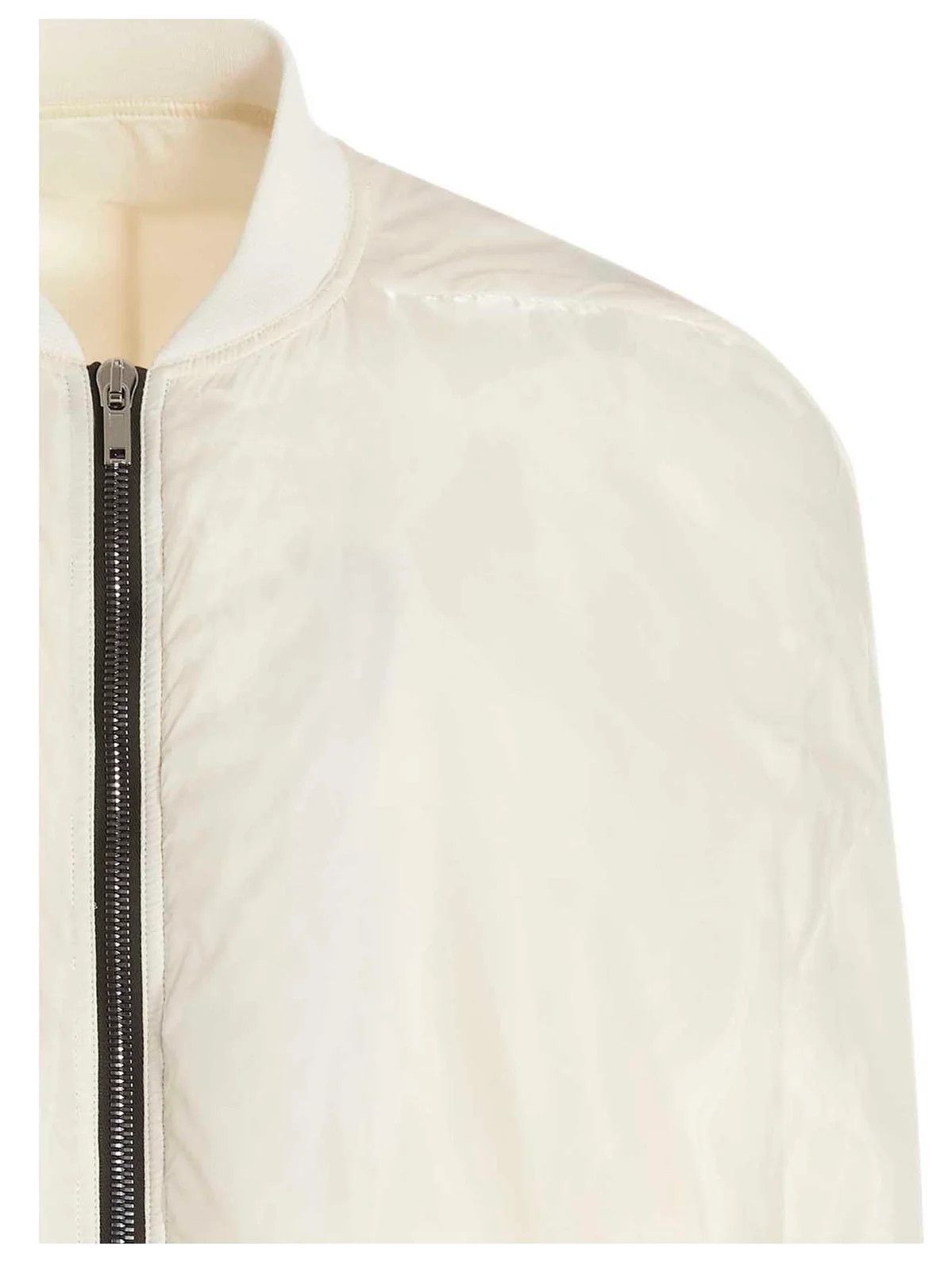 Rick Owens o1y0325 Bomber Jacket in Cream Size US M / EU 48-50 / 2 - 2 Thumbnail