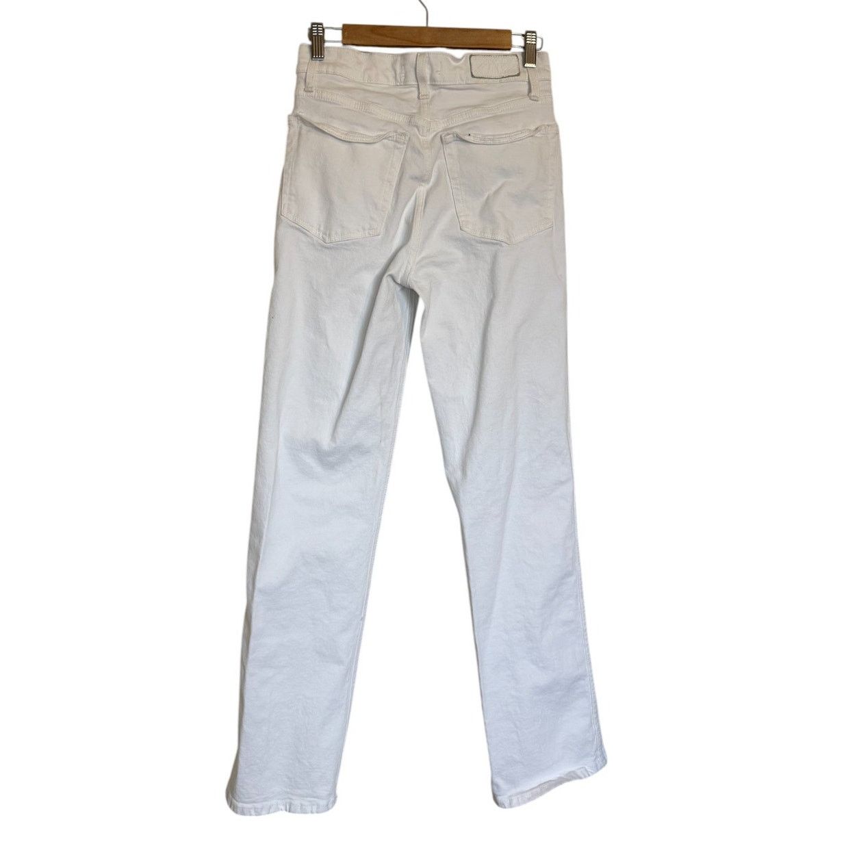 RE/DONE Re/Done Jeans Women 27 White 90s Loose High Rise Straight Size 27" / US 4 / IT 40 - 4 Thumbnail