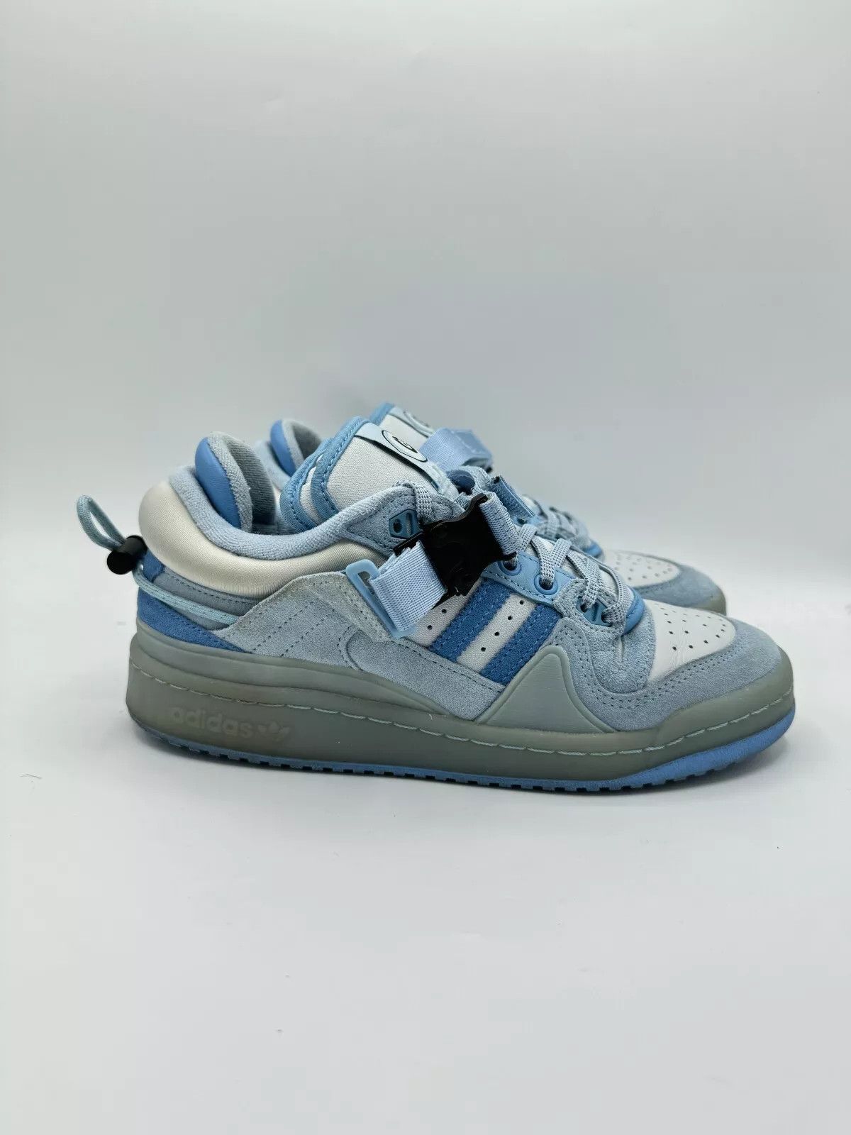 Adidas Bad Bunny x adidas Forum Buckle Low Blue Tint Size US 5.5 / EU 38 - 2 Thumbnail