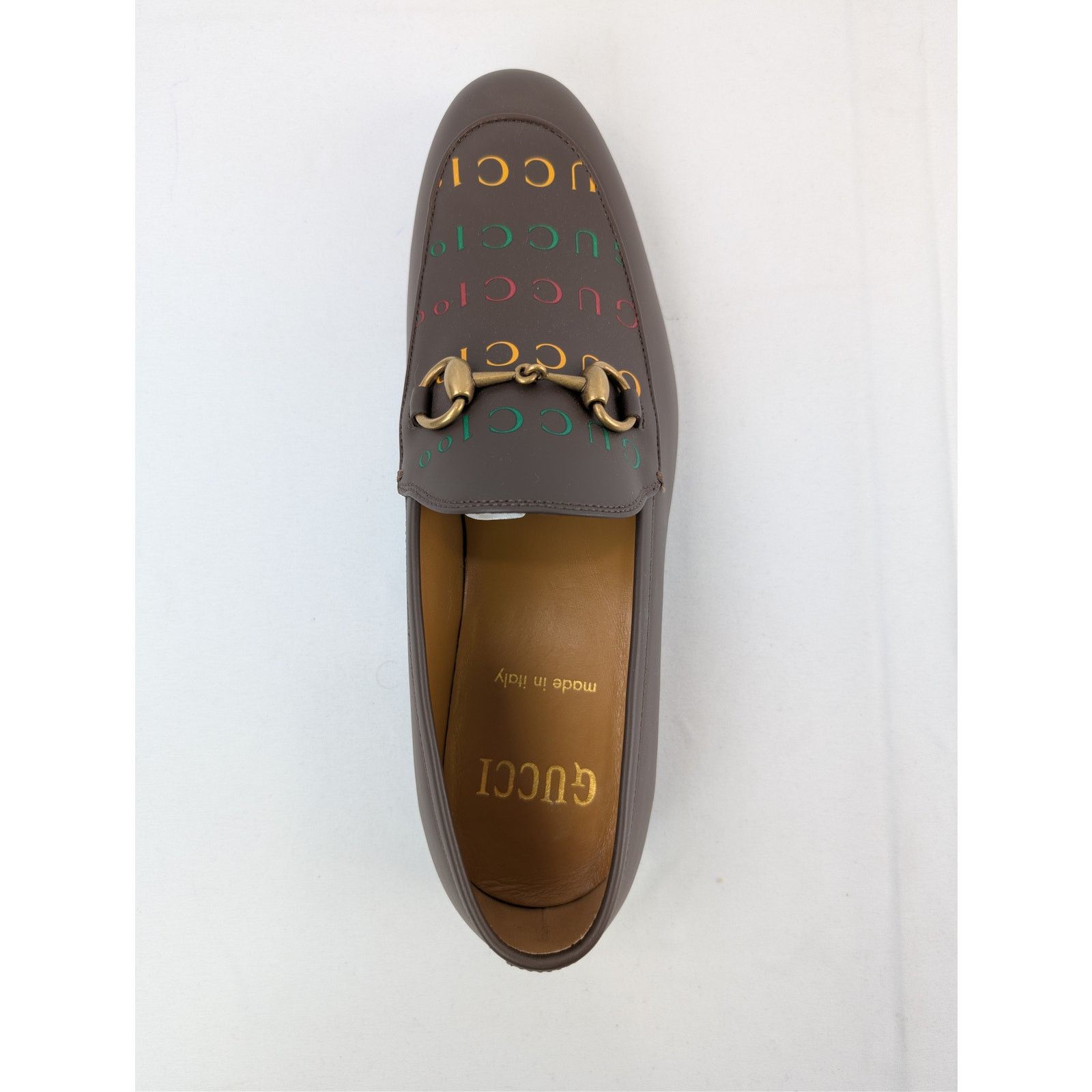 Gucci o1rshd1 Leather Jordaan Horsebit Loafers Boots in Brown Size US 8 / EU 41 - 17 Thumbnail