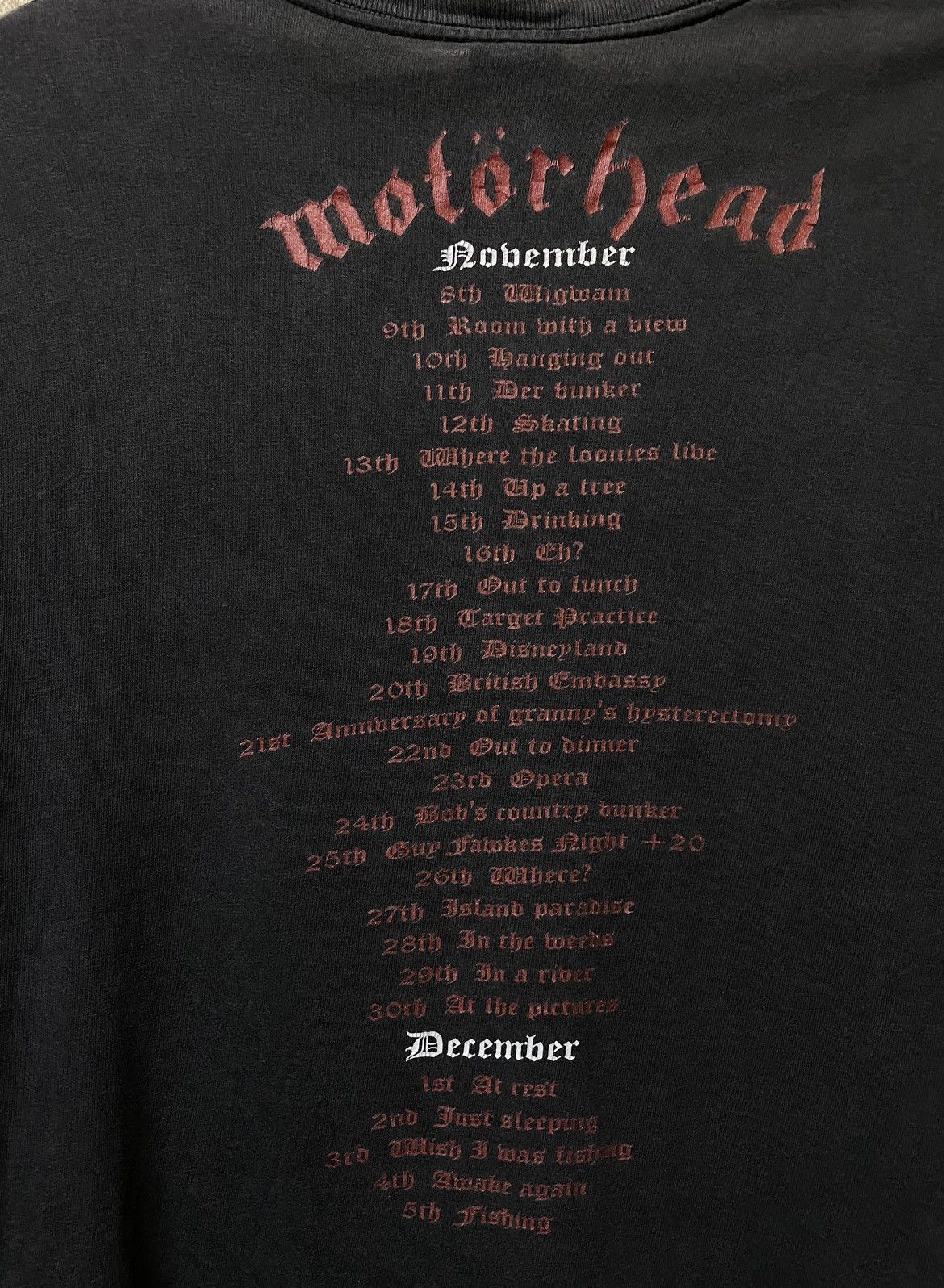 Band Tees × Vintage Vintage motorhead overnight Sensation tour band shirt Size US XL / EU 56 / 4 - 4 Thumbnail