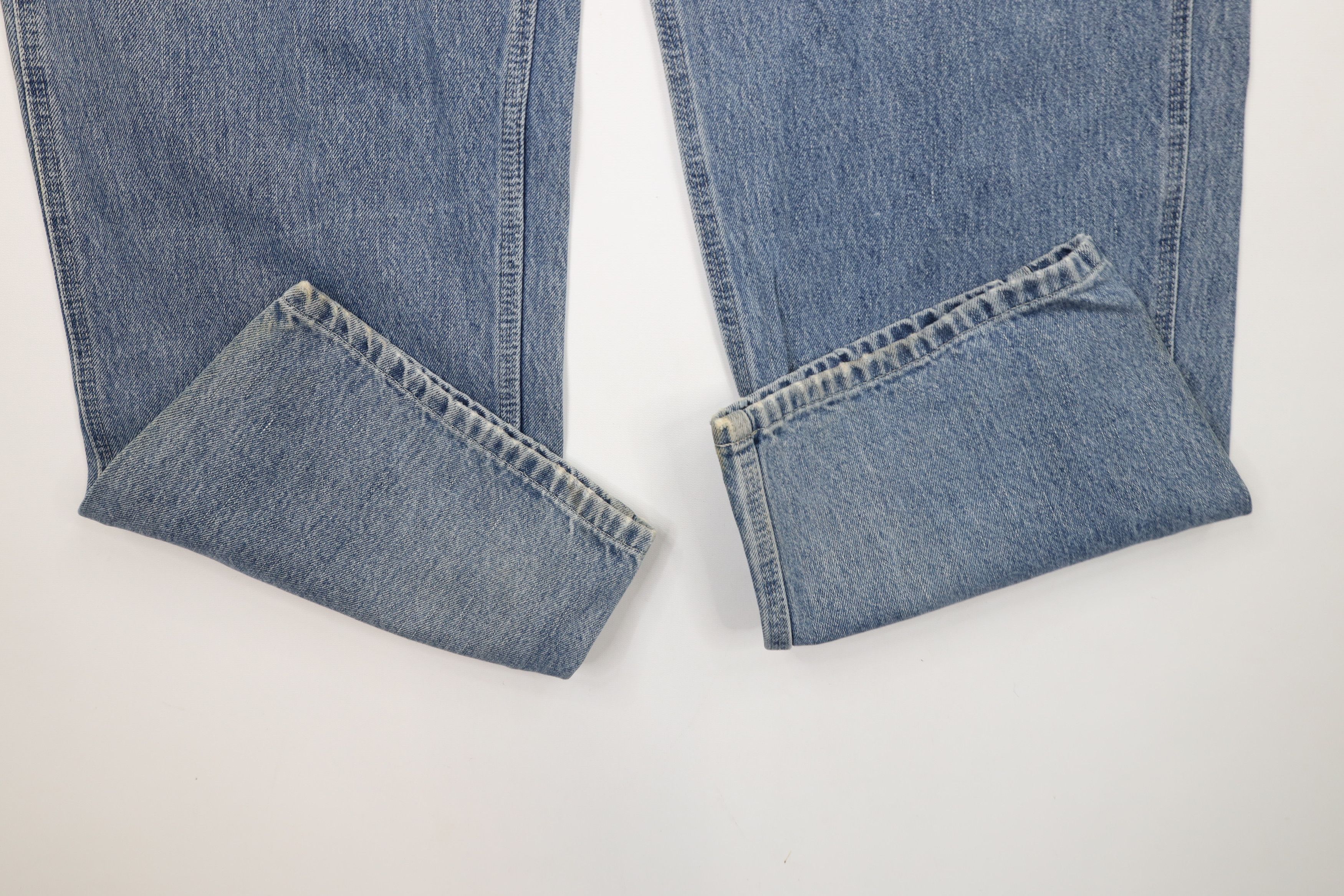 Ralph Lauren × Vintage Vintage 90s Ralph Lauren Baggy Wide Leg Dungaree Jeans Size US 38 / EU 54 - 5 Thumbnail