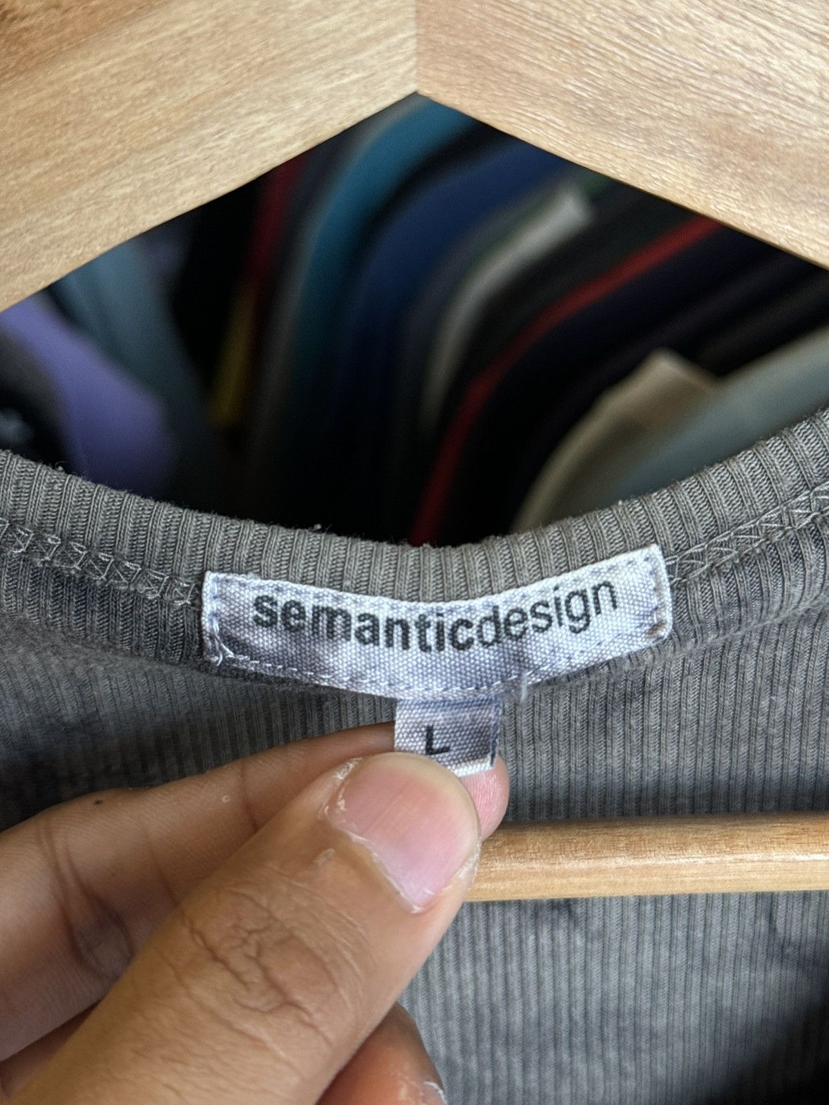 Japanese Brand Semantic Design Punk Riot Poem Tees Size US L / EU 52-54 / 3 - 5 Thumbnail