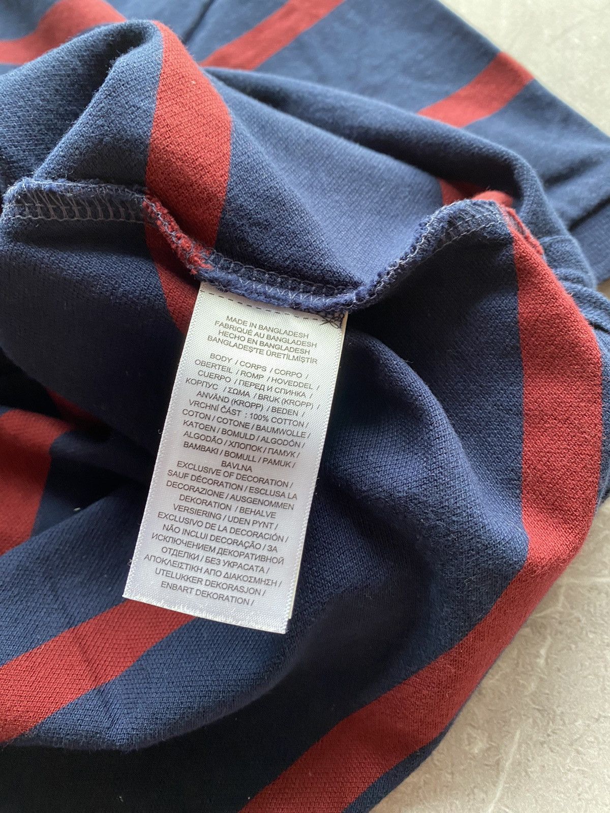 Polo Ralph Lauren Vintage Y2K Polo Ralph Lauren Polo T-Shirt Retro Hype Size US XXL / EU 58 / 5 - 9 Thumbnail