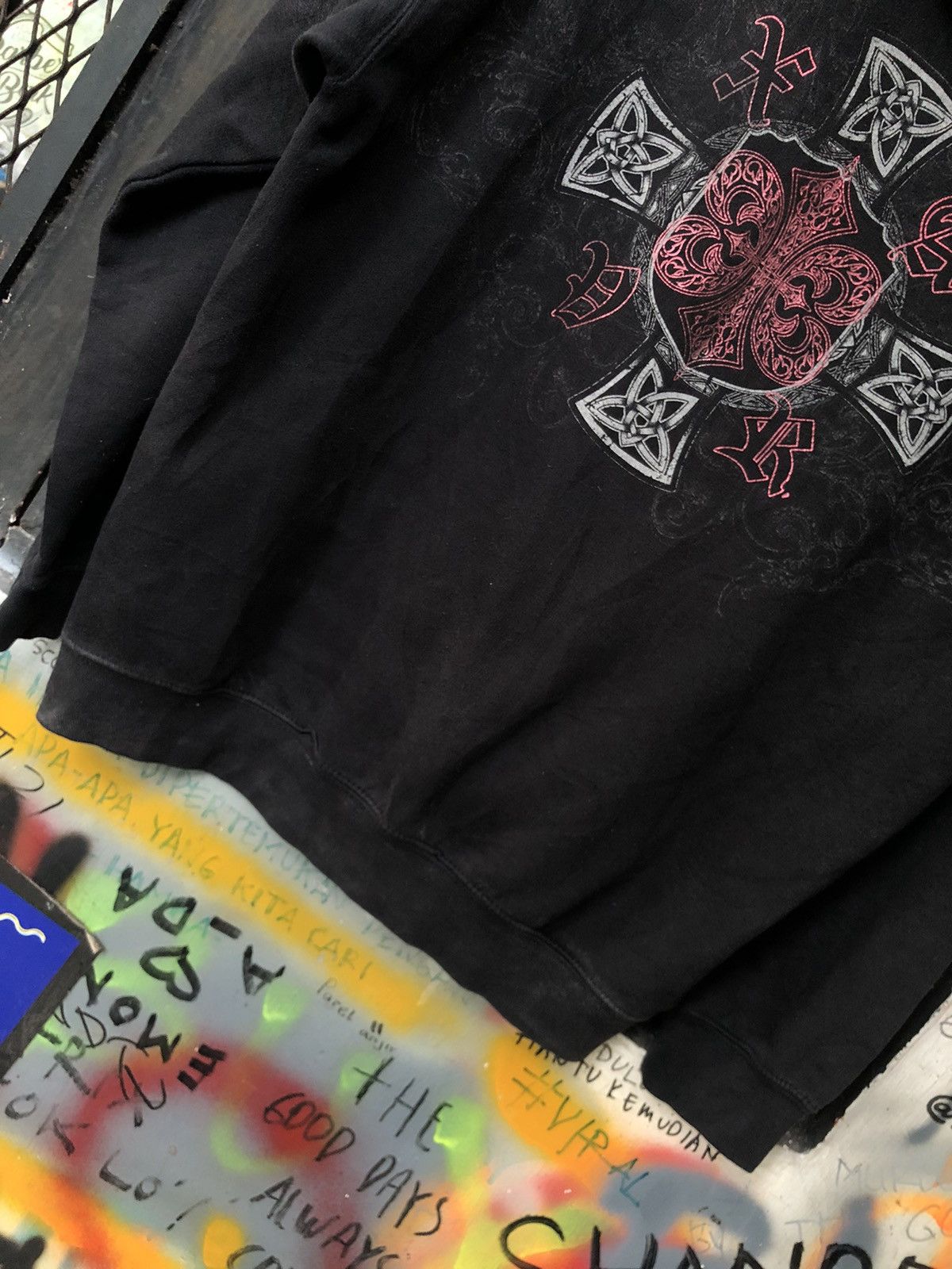 Japanese Brand JAPANESE XZAVIER HOODIE SKULL SEDITIONARIES LGB STYLE Size US M / EU 48-50 / 2 - 6 Thumbnail