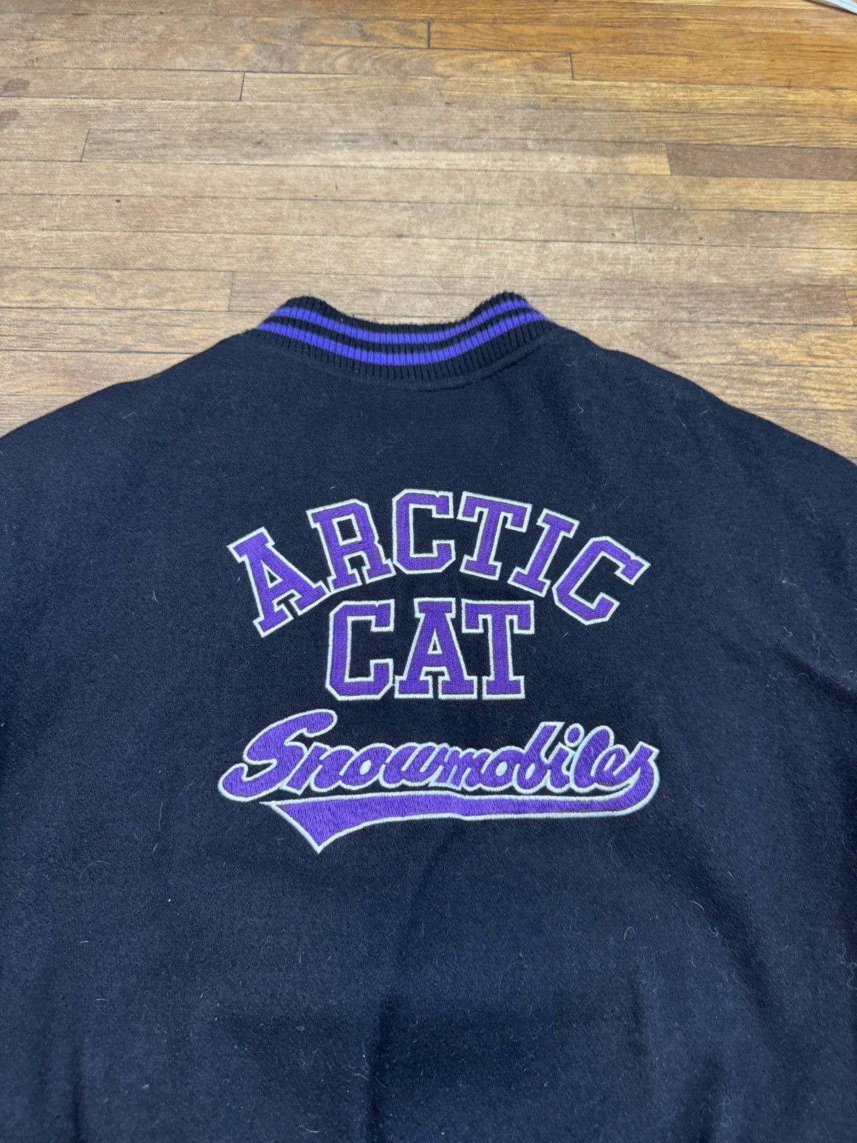 Vintage Vintage Arctic Cat Bounty Hunter Snowmobile Bomber Jacket Size US XL / EU 56 / 4 - 6 Thumbnail