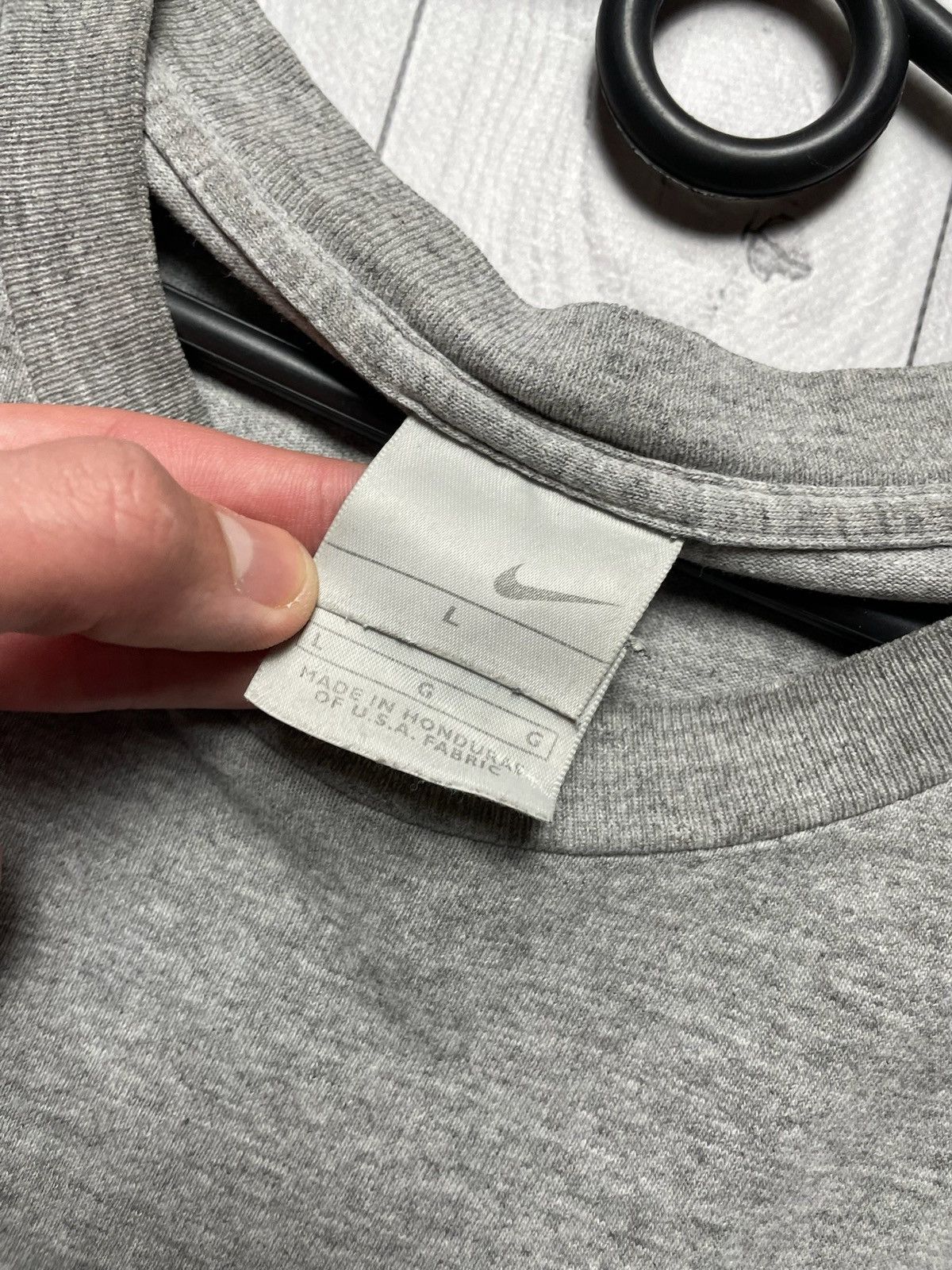 Nike × Vintage Vintage Nike Soccer tee logo size L logo Size US L / EU 52-54 / 3 - 4 Thumbnail