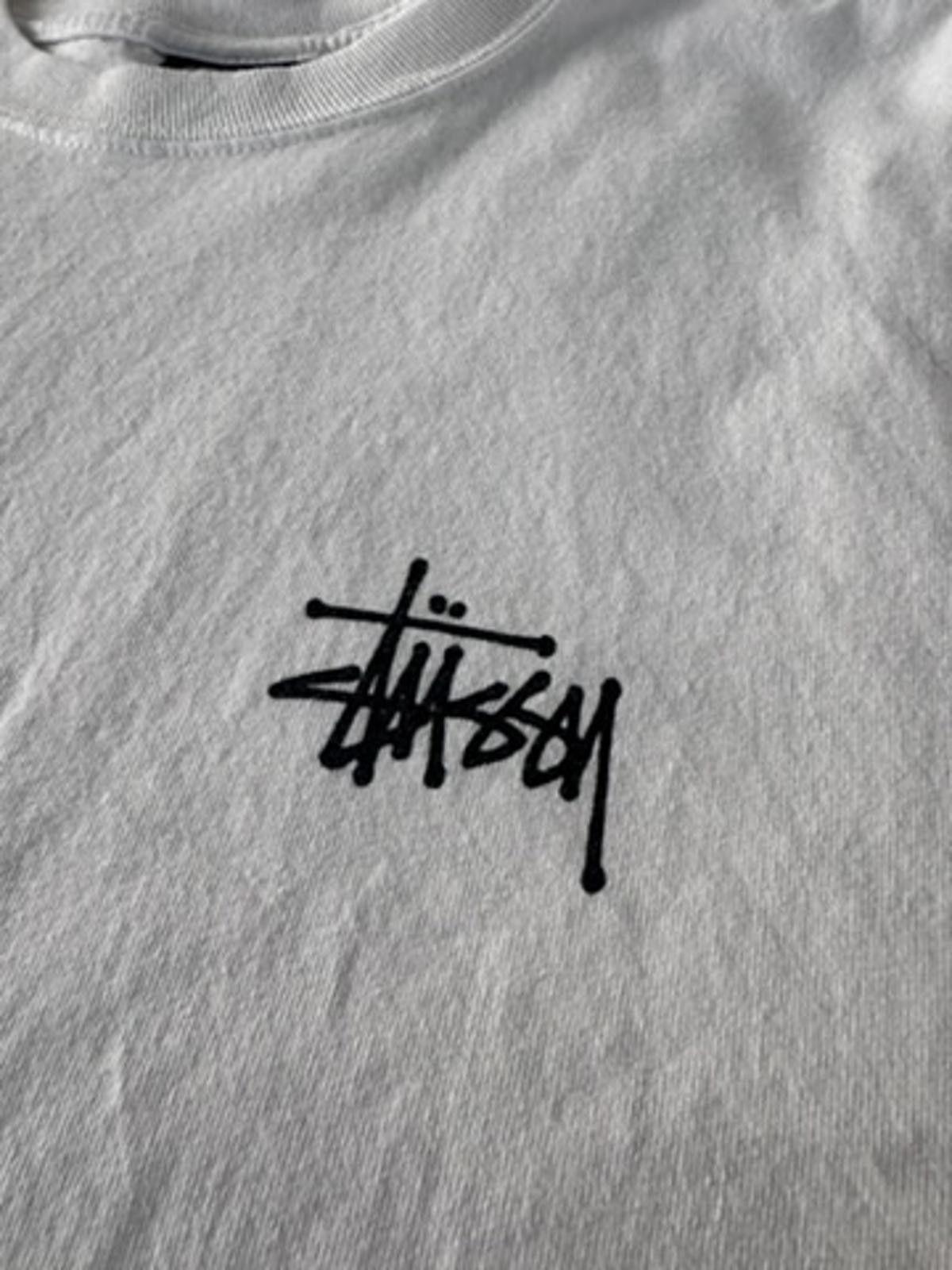 Stussy Stussy White Graphic Logo T-Shirt Size M Size US M / EU 48-50 / 2 - 2 Thumbnail