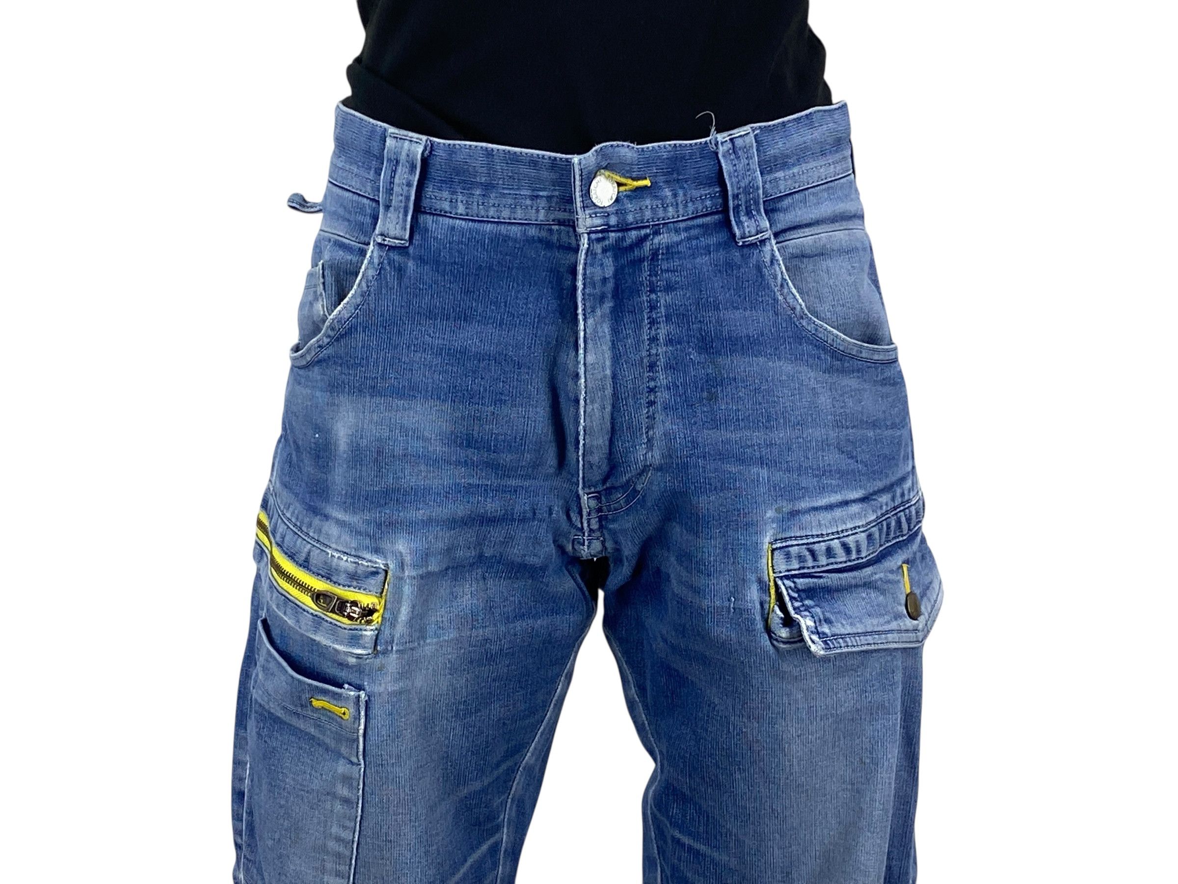Japanese Brand Tora Cargo Jeans Multipocket Jeans Bondage Jeans Size US 32 / EU 48 - 3 Thumbnail