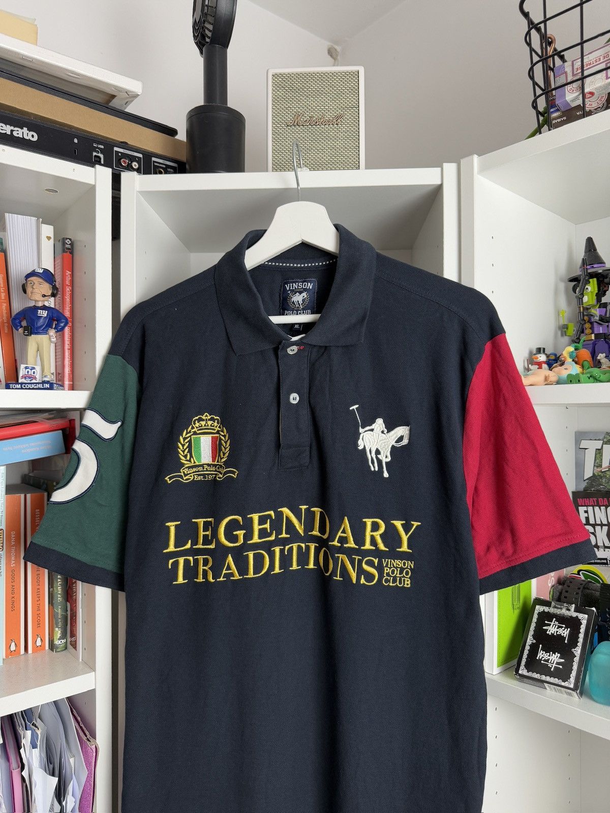 Designer × Vintage Vintage y2k chief keef style Vinson polo club polo t-shirt XL Size US XL / EU 56 / 4 - 3 Thumbnail