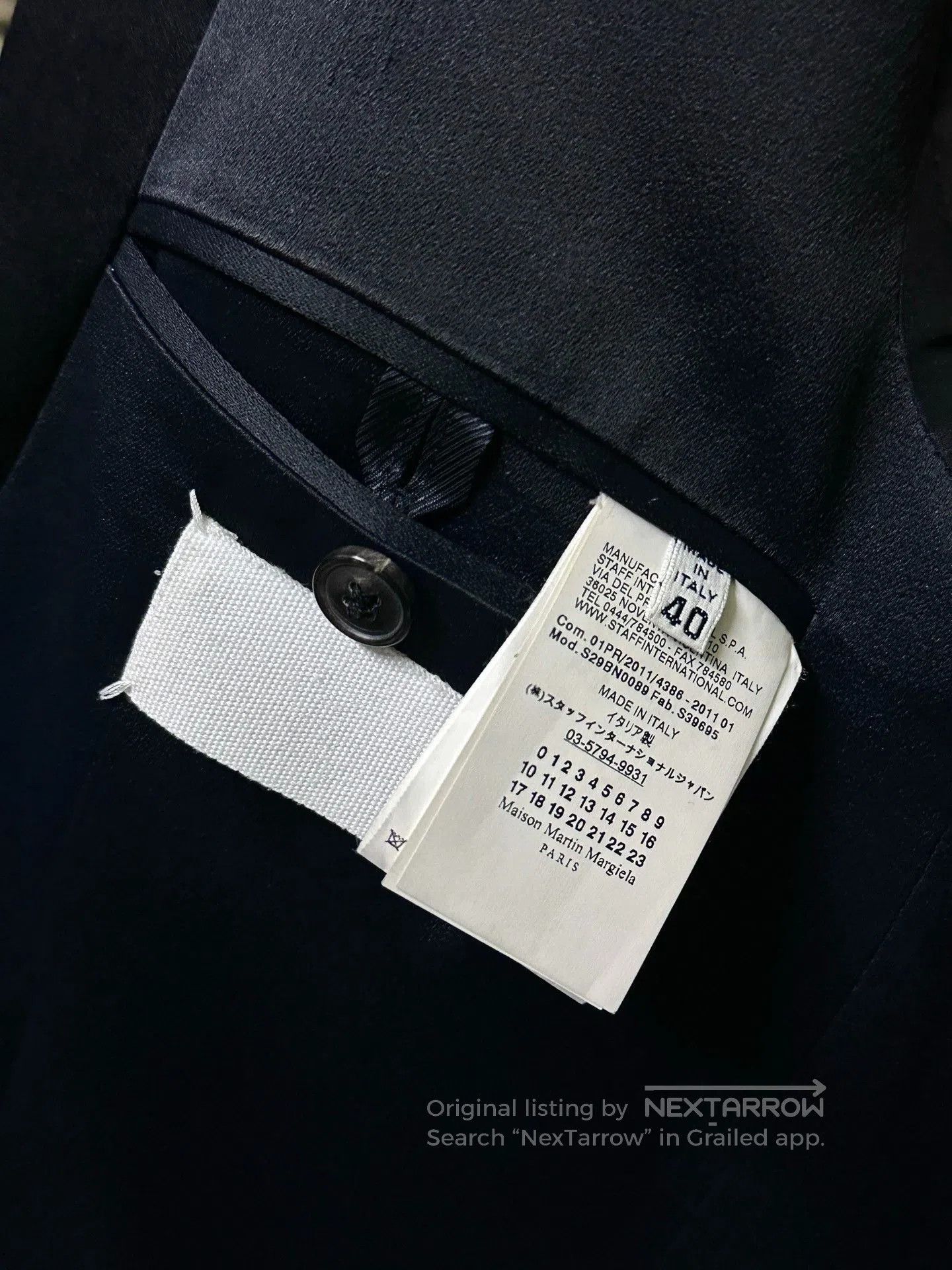Maison Margiela Maison Martin Margiela 11AW Satin Shawl Coat. Size S / US 4 / IT 40 - 5 Thumbnail