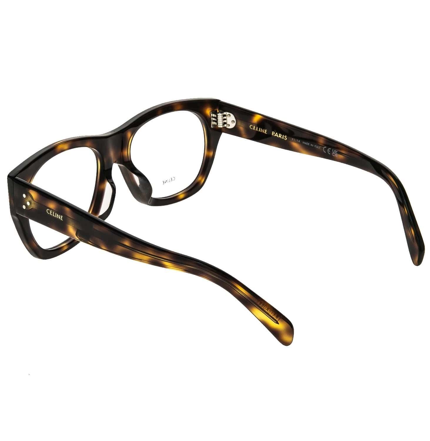 Celine CELINE 50154 BOLD 3 Dots Brown Optical Frame CL50154U 053 Size ONE SIZE - 8 Thumbnail
