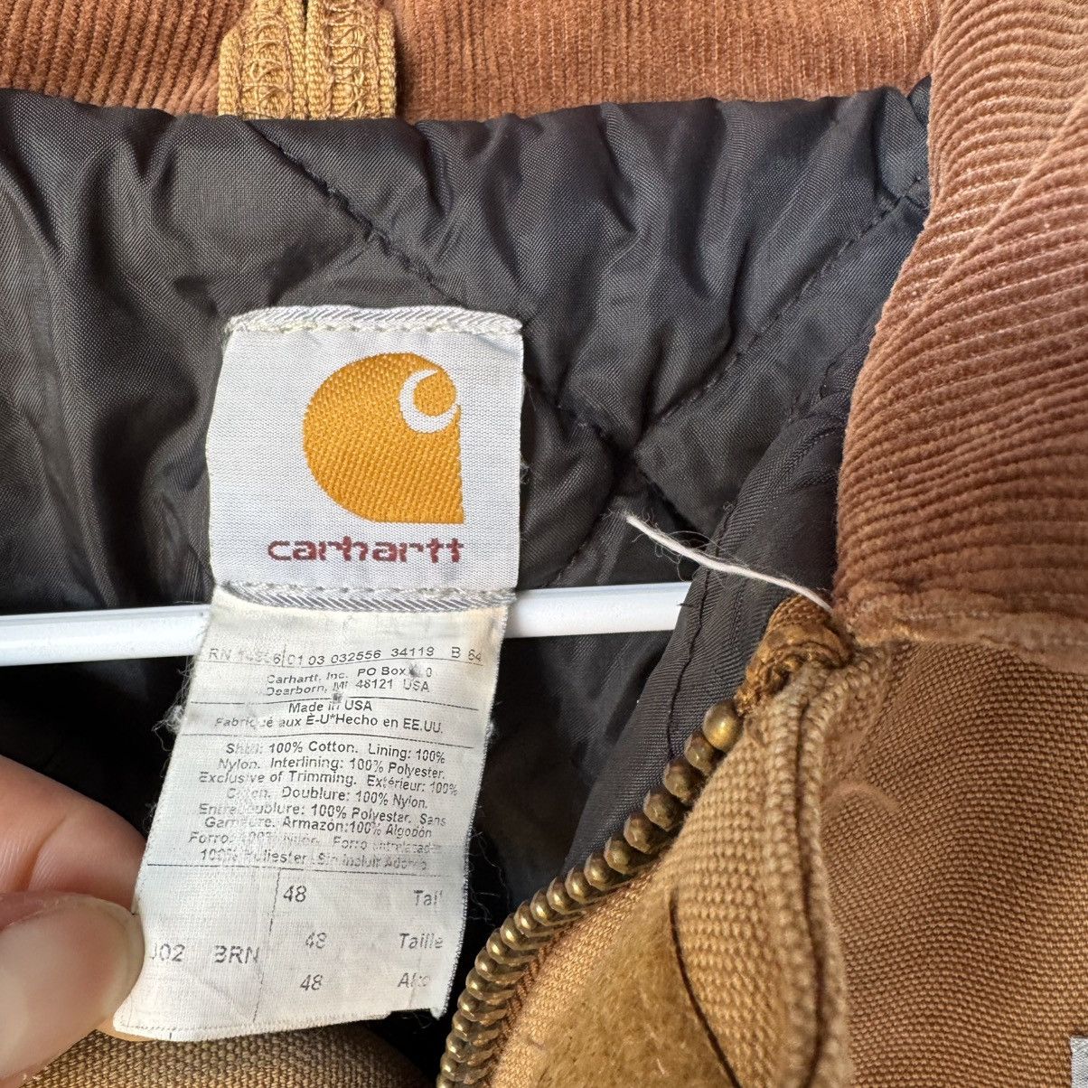 Carhartt × Vintage CARHARTT J02 BRN CANVAS BEIGE UTILITY JACKET VINTAGE DETROIT Size US L / EU 52-54 / 3 - 3 Thumbnail