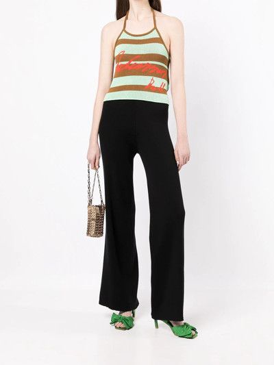 Andersson Bell o1mle1224 Halter Knit Top in Multicolor Size M / US 6-8 / IT 42-44 - 2 Thumbnail