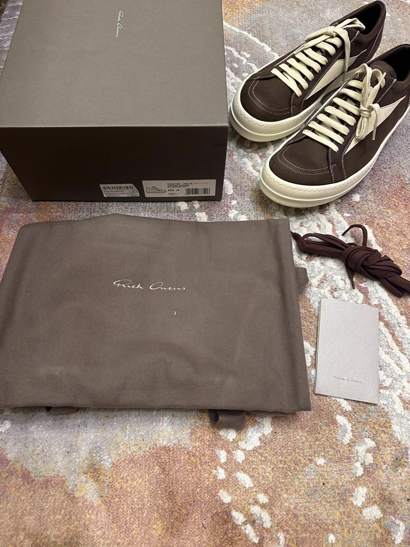 Rick Owens Rick Owens Mainline Deep Brown Deerskin 42 Rare Size US 9 / EU 42 - 8 Thumbnail