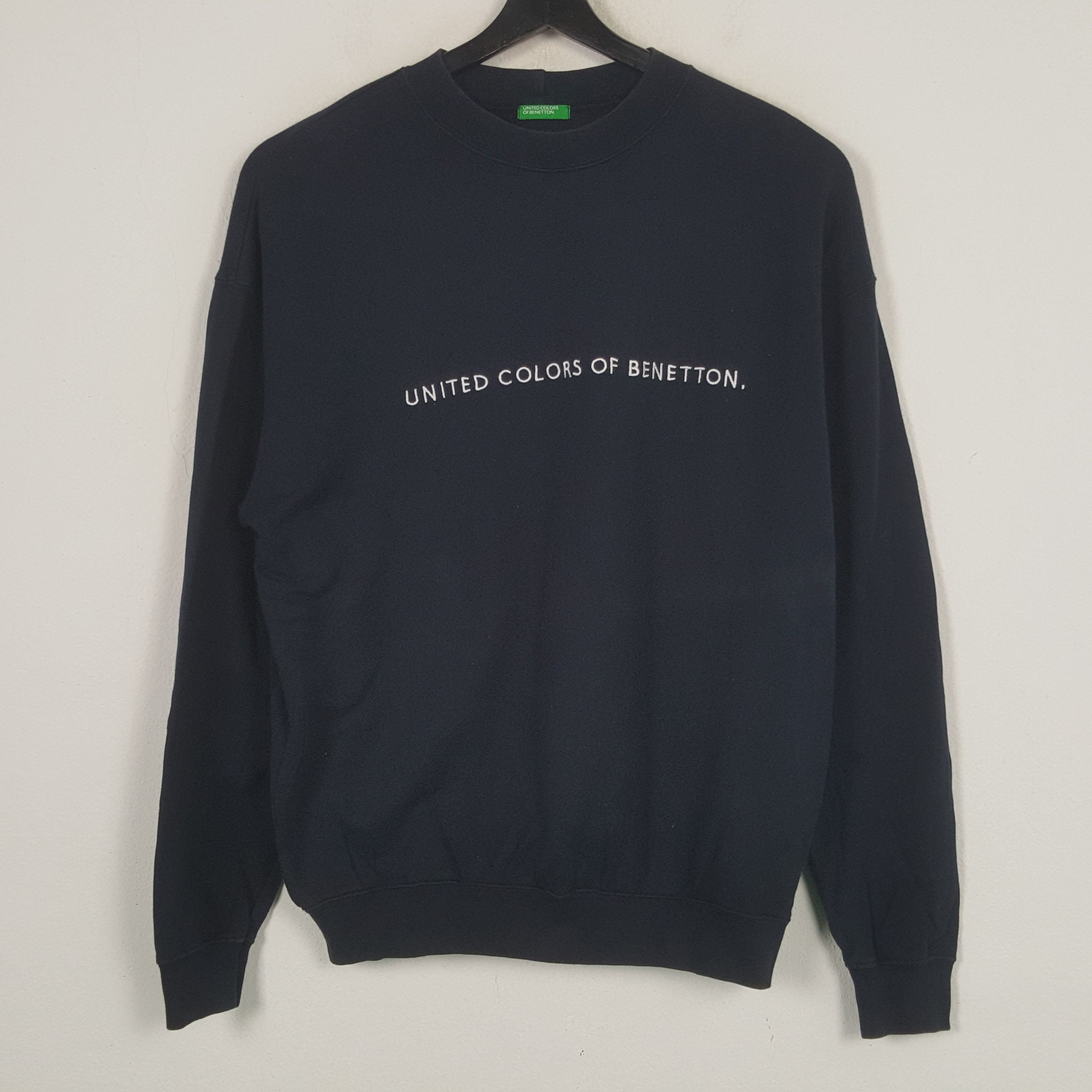 United Colors Of Benetton UNITED COLORS OF BENETTON Spellout Sweatshirt C286N5 Size US XL / EU 56 / 4 - 1 Thumbnail