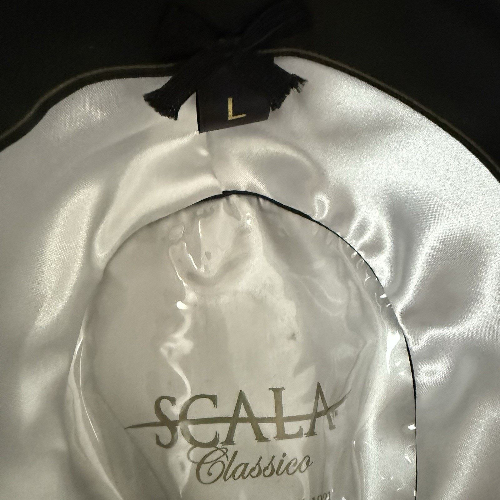 Other Vintage Authentic Scala Classico Hat Felt Fedora Handmade Size ONE SIZE - 6 Thumbnail