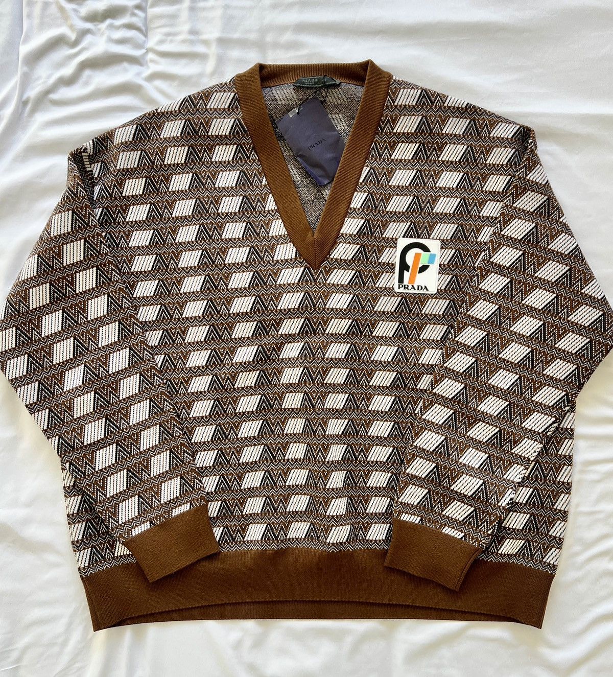 Prada PRADA FW18 Runway knit top sweater jumper Size US S / EU 44-46 / 1 - 4 Thumbnail