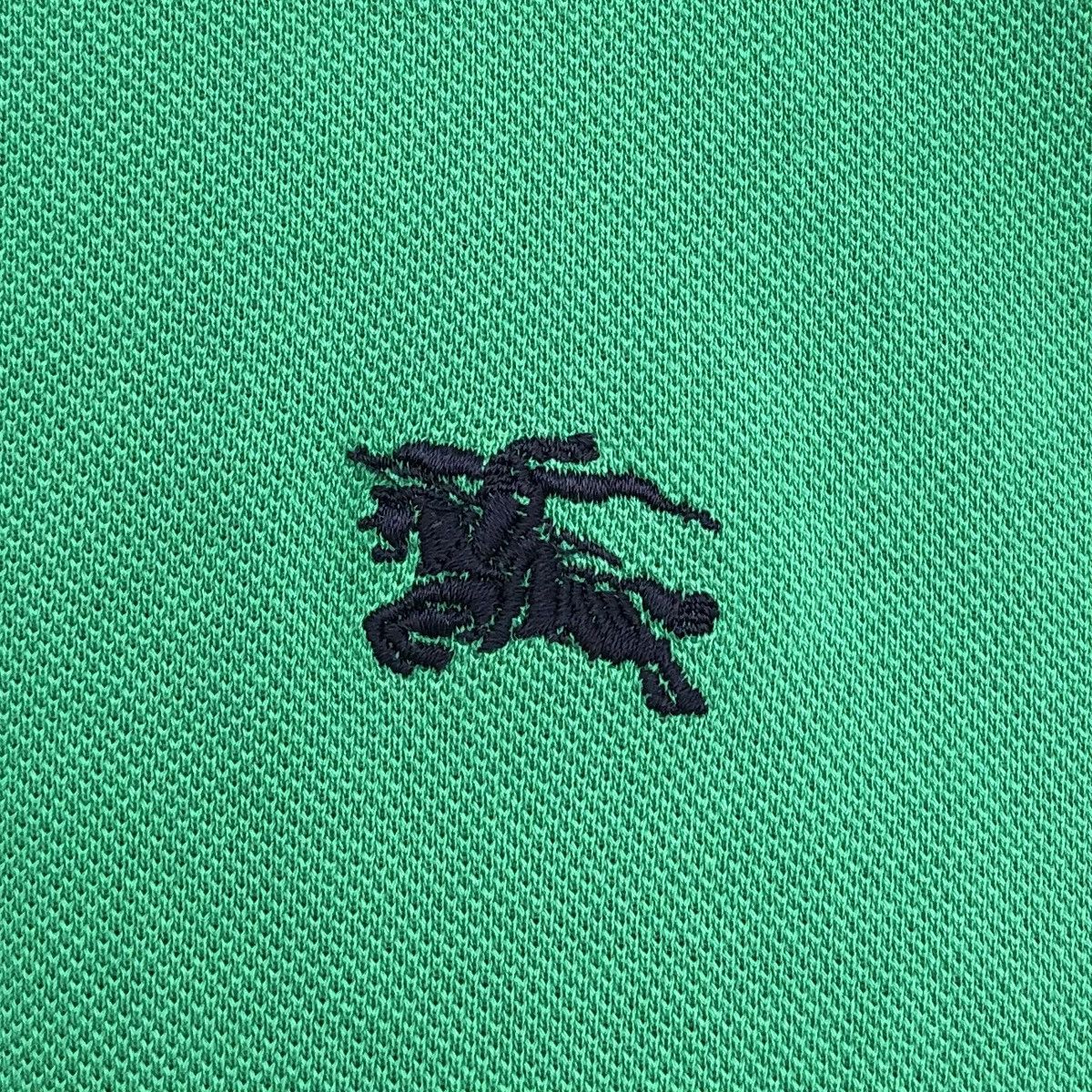 Burberry Vintage Burberrys Embroidery Logo Polo Tee Made In England Size US M / EU 48-50 / 2 - 3 Thumbnail