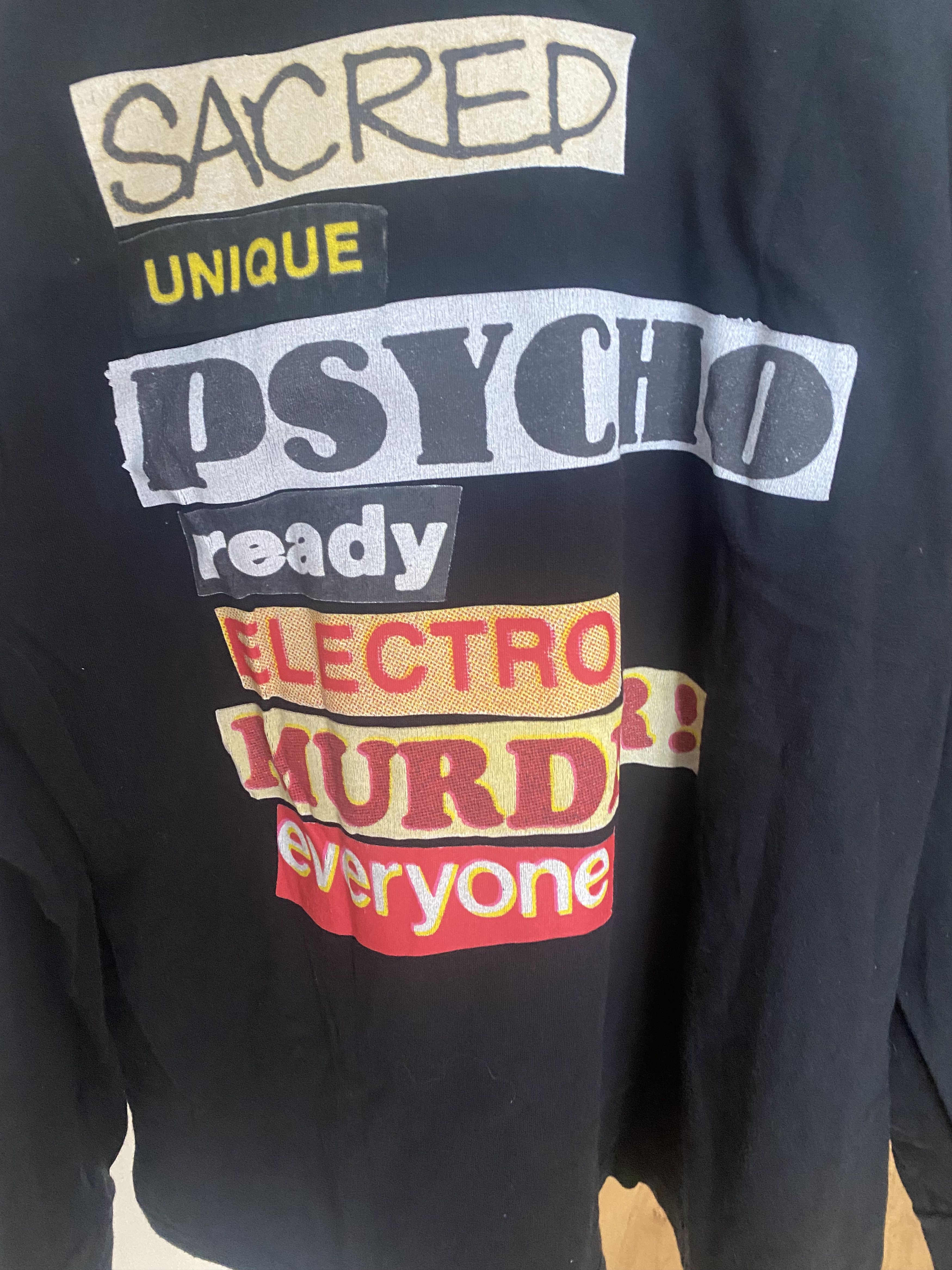 Supreme Supreme SS20 Supreme Sacred Unique Sleeves T-Shirt Black XL Size US XL / EU 56 / 4 - 10 Thumbnail