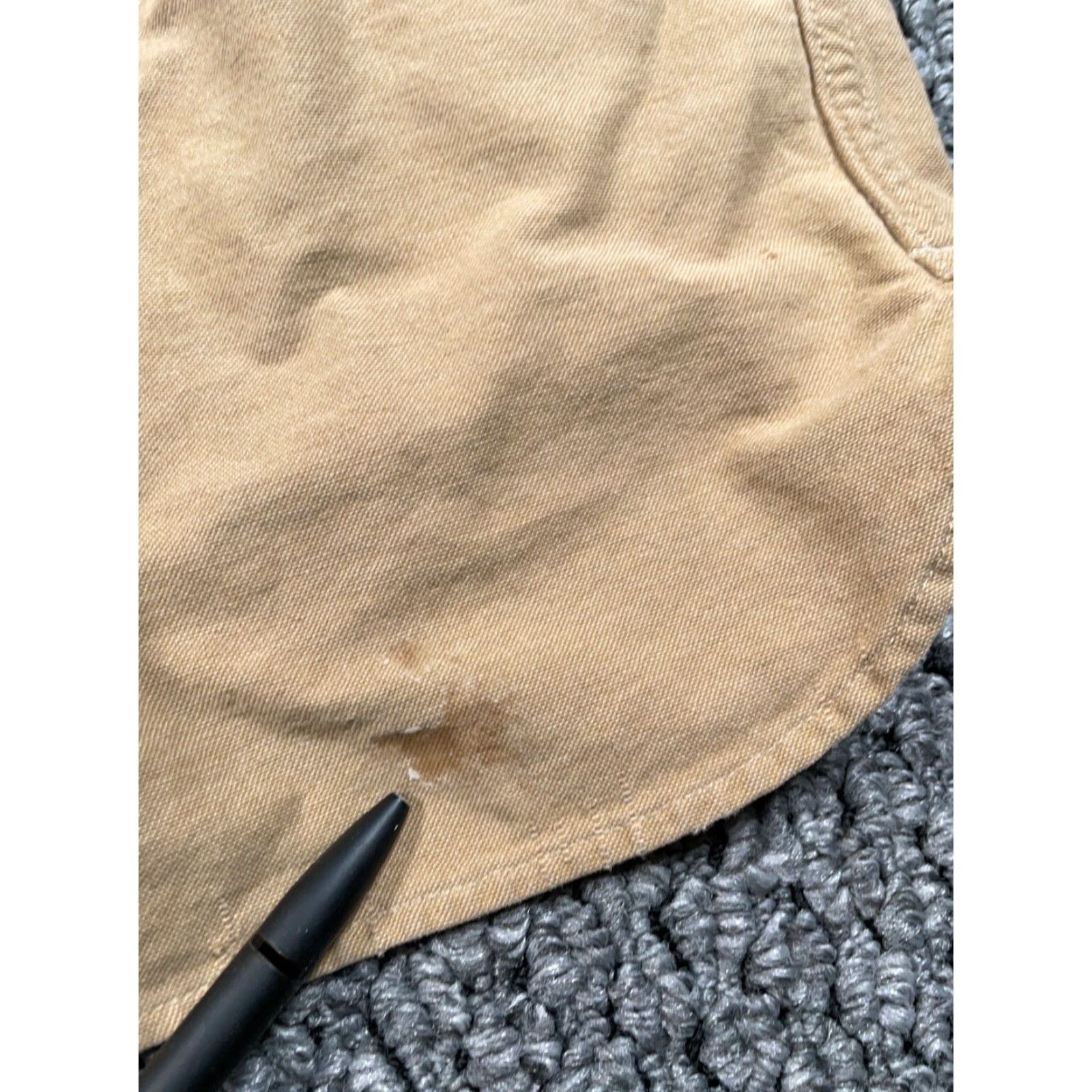 Vintage VINTAGE L.L. Bean Work Shirt Adult XL Beige Cotton Long Sleeve Button-Up Casual Workwear 90s Grunge Retro Size US XL / EU 56 / 4 - 5 Thumbnail