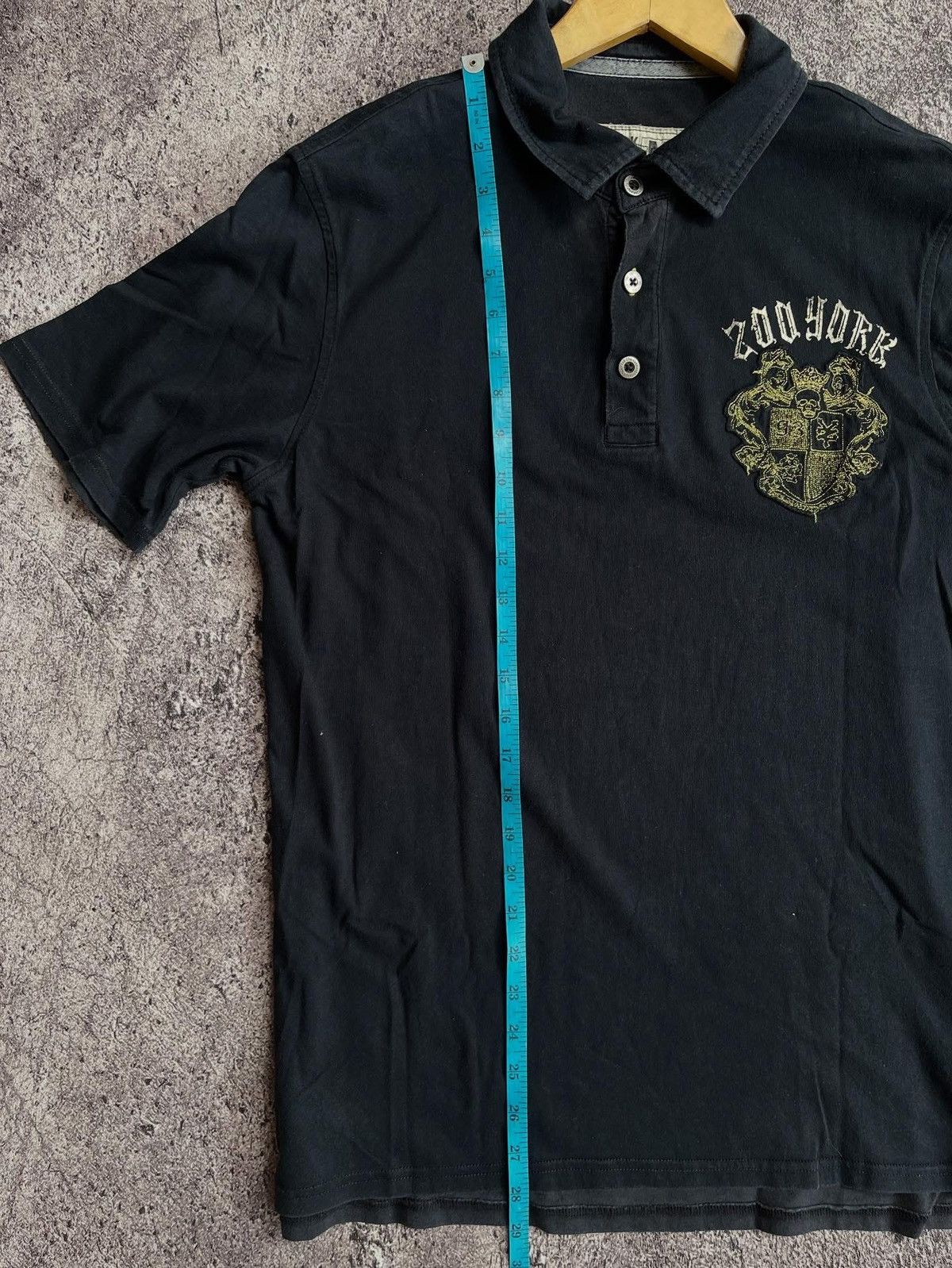 Japanese Brand Y2K Zoo York ifsixwasnine style polo shirt Size US M / EU 48-50 / 2 - 11 Thumbnail