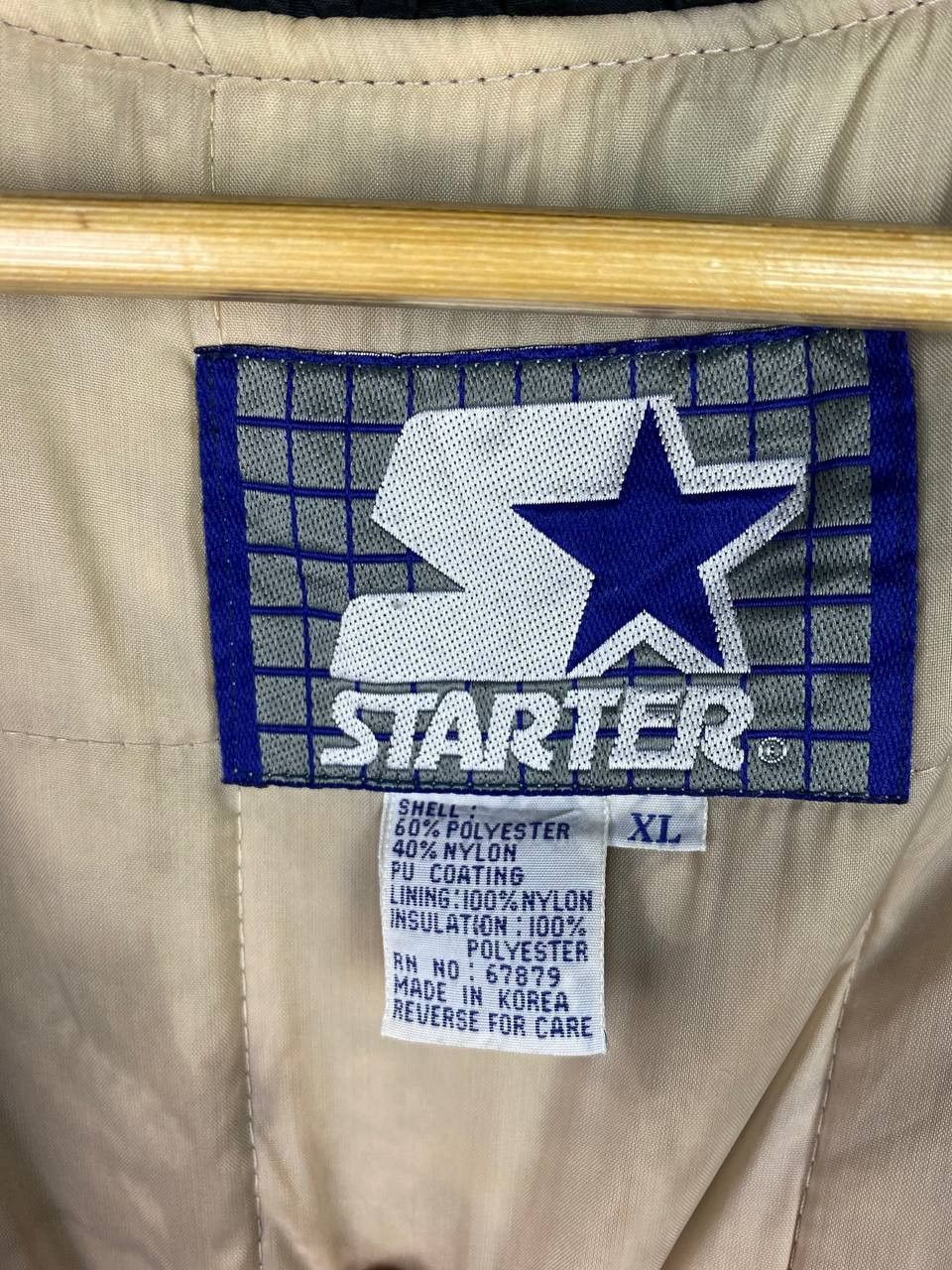 Starter vintage 90s NFL oakland raiders by starter jacket embroided Size US XL / EU 56 / 4 - 5 Thumbnail