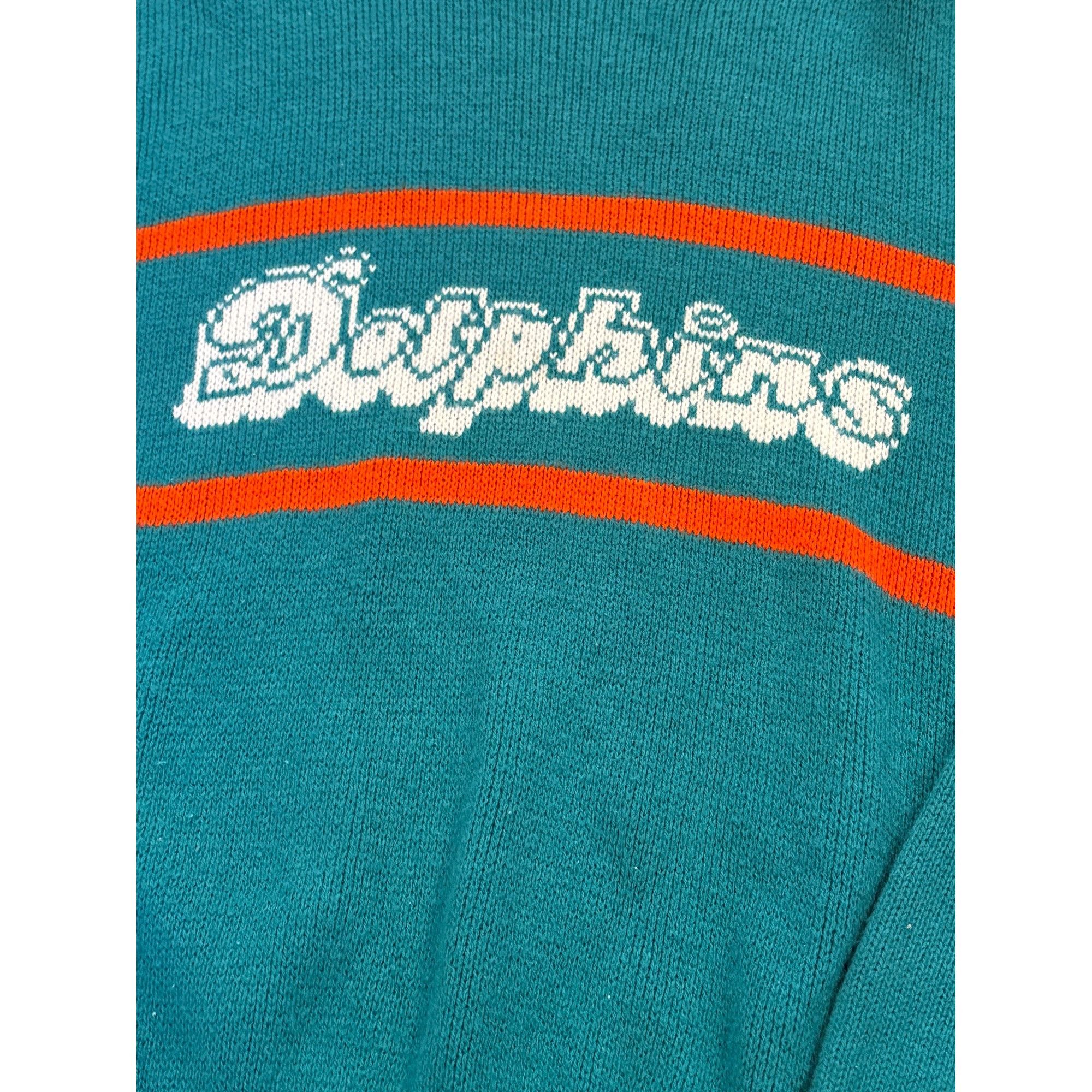 Other Vintage 80's Miami Dolphins NFL Cliff Engle Sweater Don Shul Size US XL / EU 56 / 4 - 5 Thumbnail