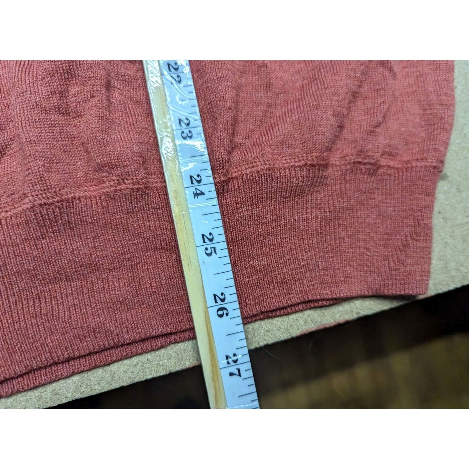 Helly Hansen Helly Hansen Mens Brown Sweater XL Wool Blend V-Neck Jumper Pullover Size US XL / EU 56 / 4 - 4 Thumbnail