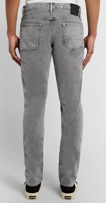 Tom Ford o1loc1c0724 TFK100 Slim Fit Jeans in Grey Size US 30 / EU 46 - 2 Thumbnail